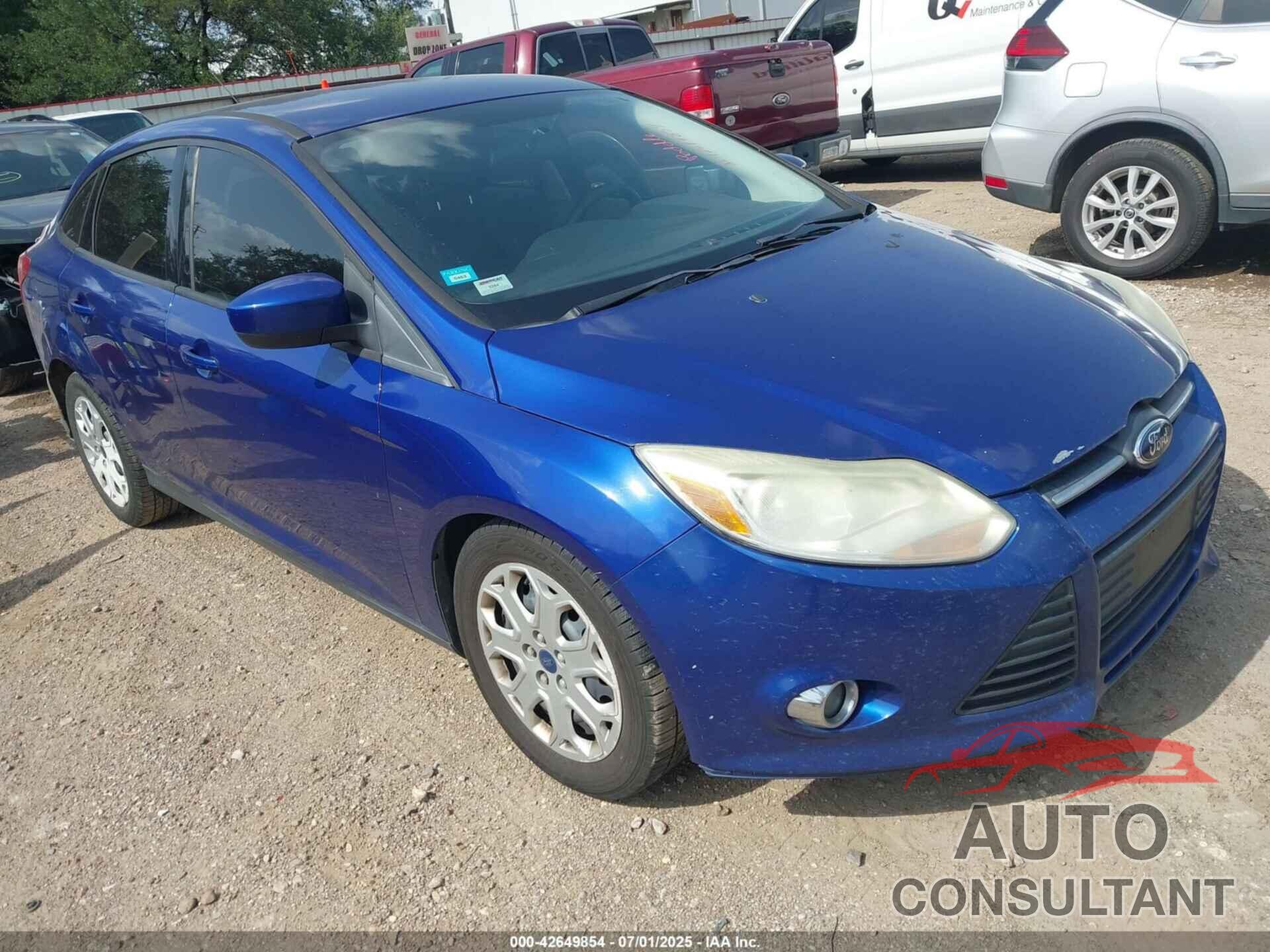 FORD FOCUS 2012 - 1FAHP3F26CL409816