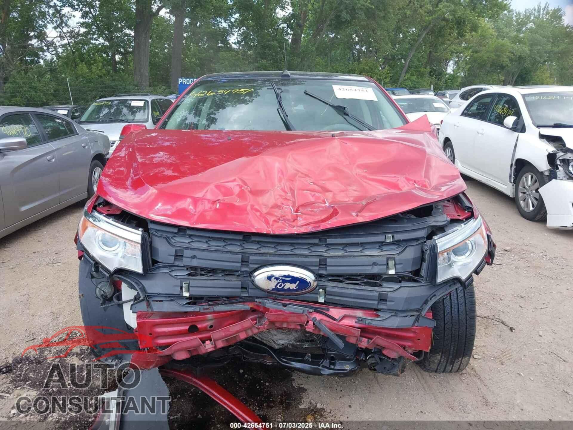 FORD EDGE 2012 - 2FMDK4KC2CBA65568