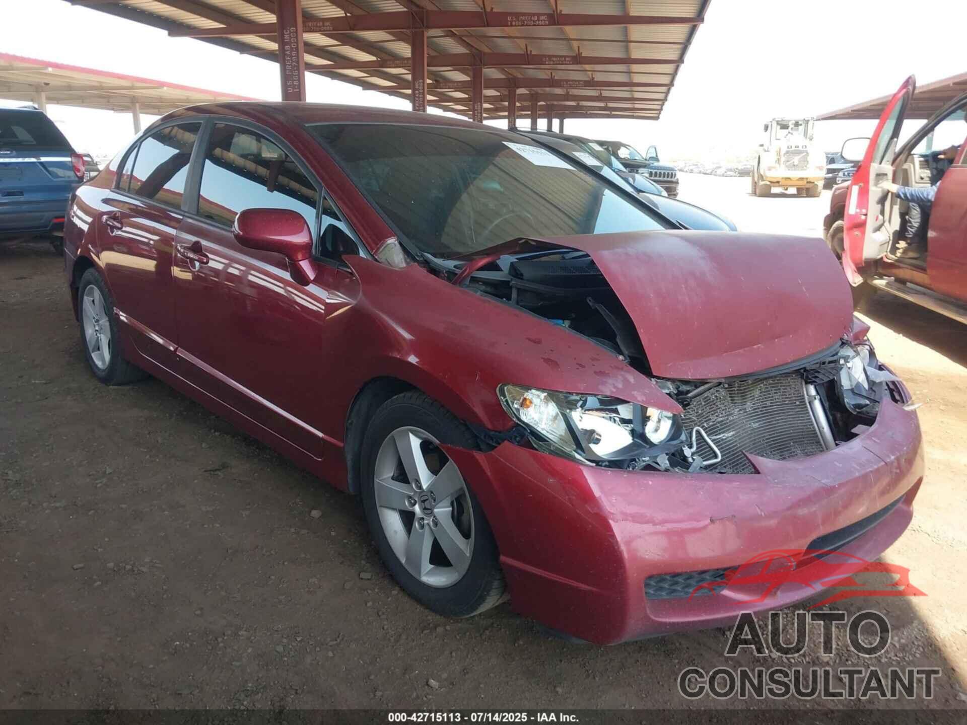HONDA CIVIC 2010 - 19XFA1F6XAE006633