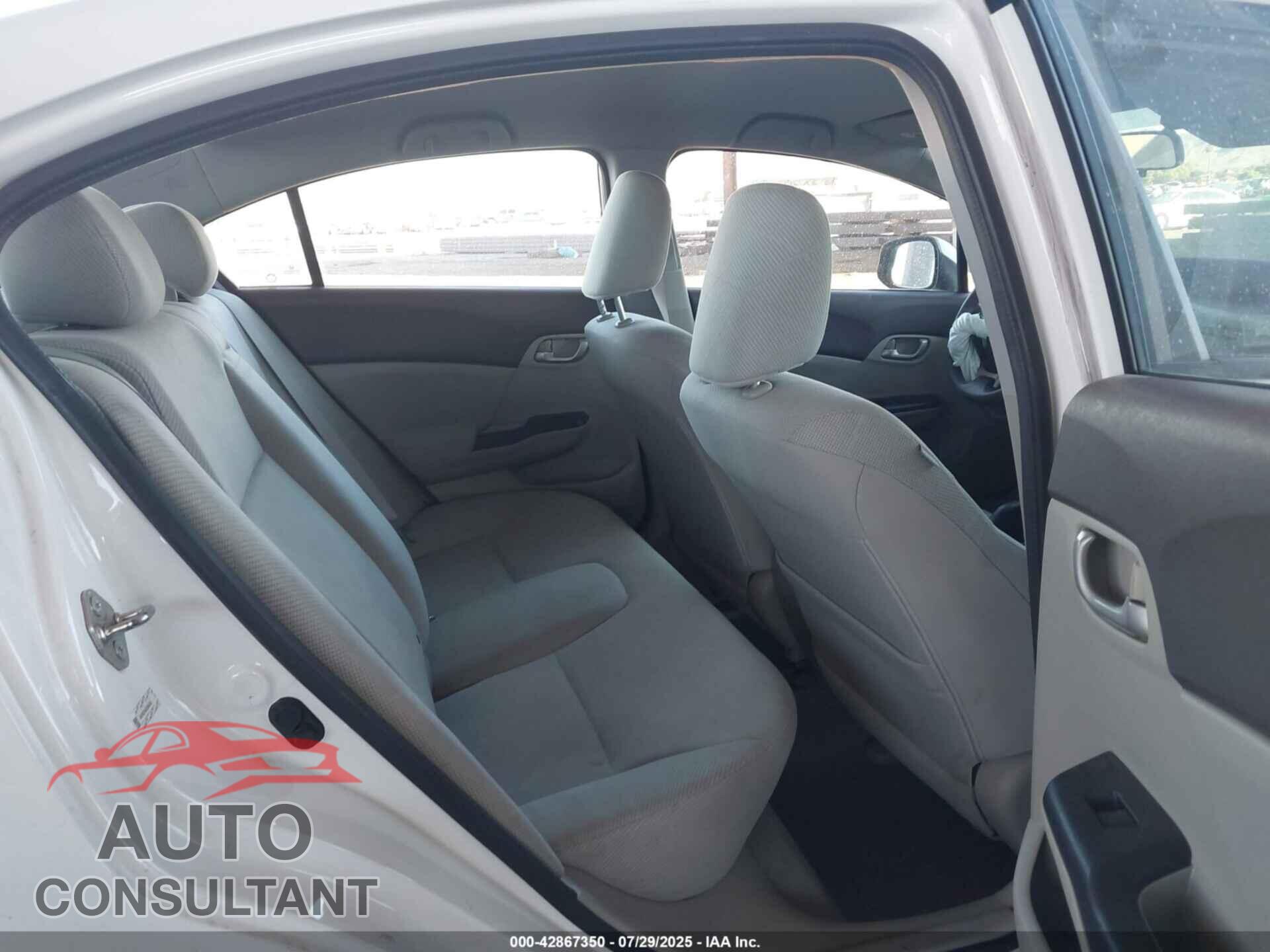 HONDA CIVIC 2012 - 19XFB2F54CE094253