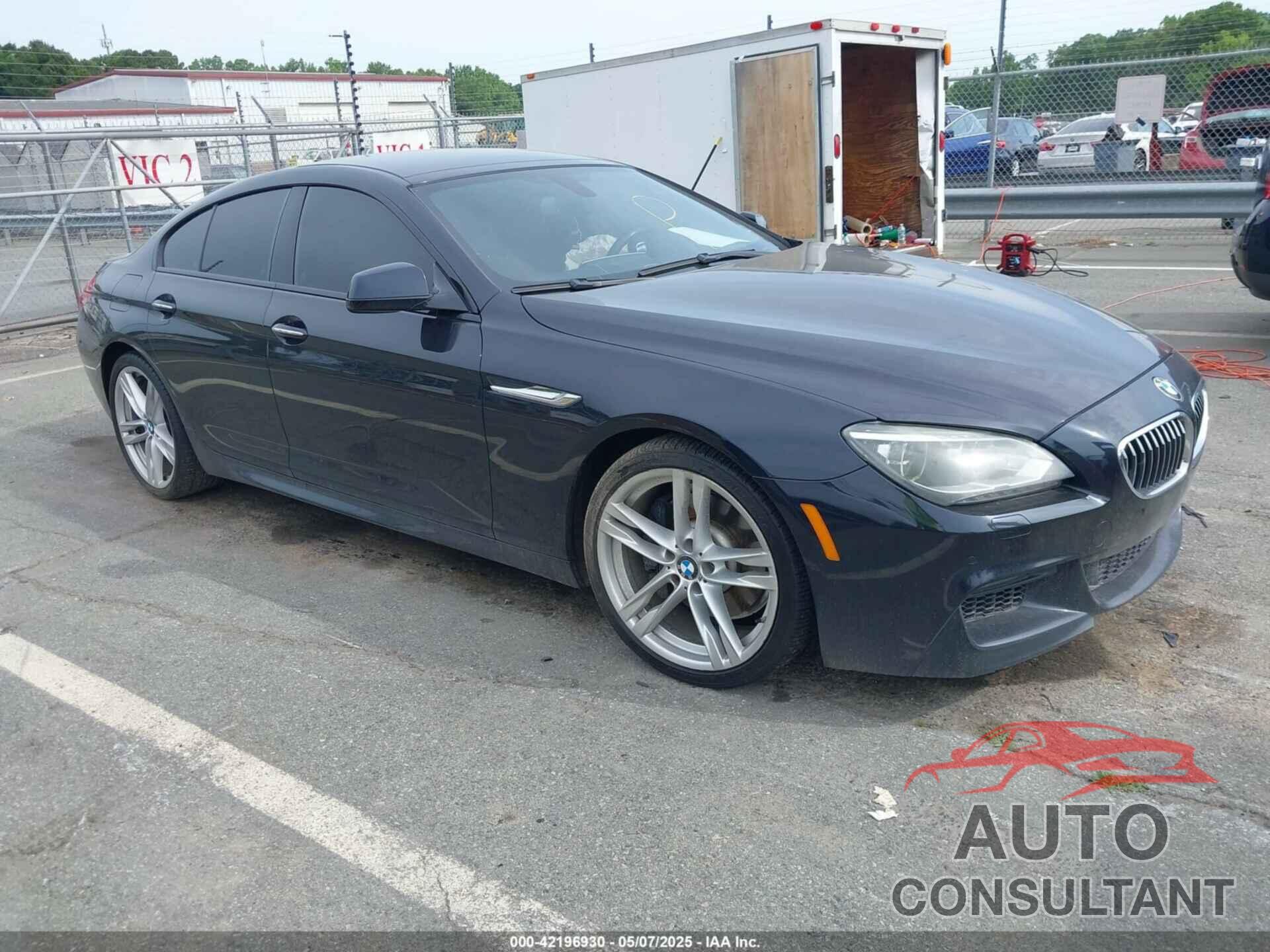 BMW 640I GRAN COUPE 2015 - WBA6A0C51FD318271