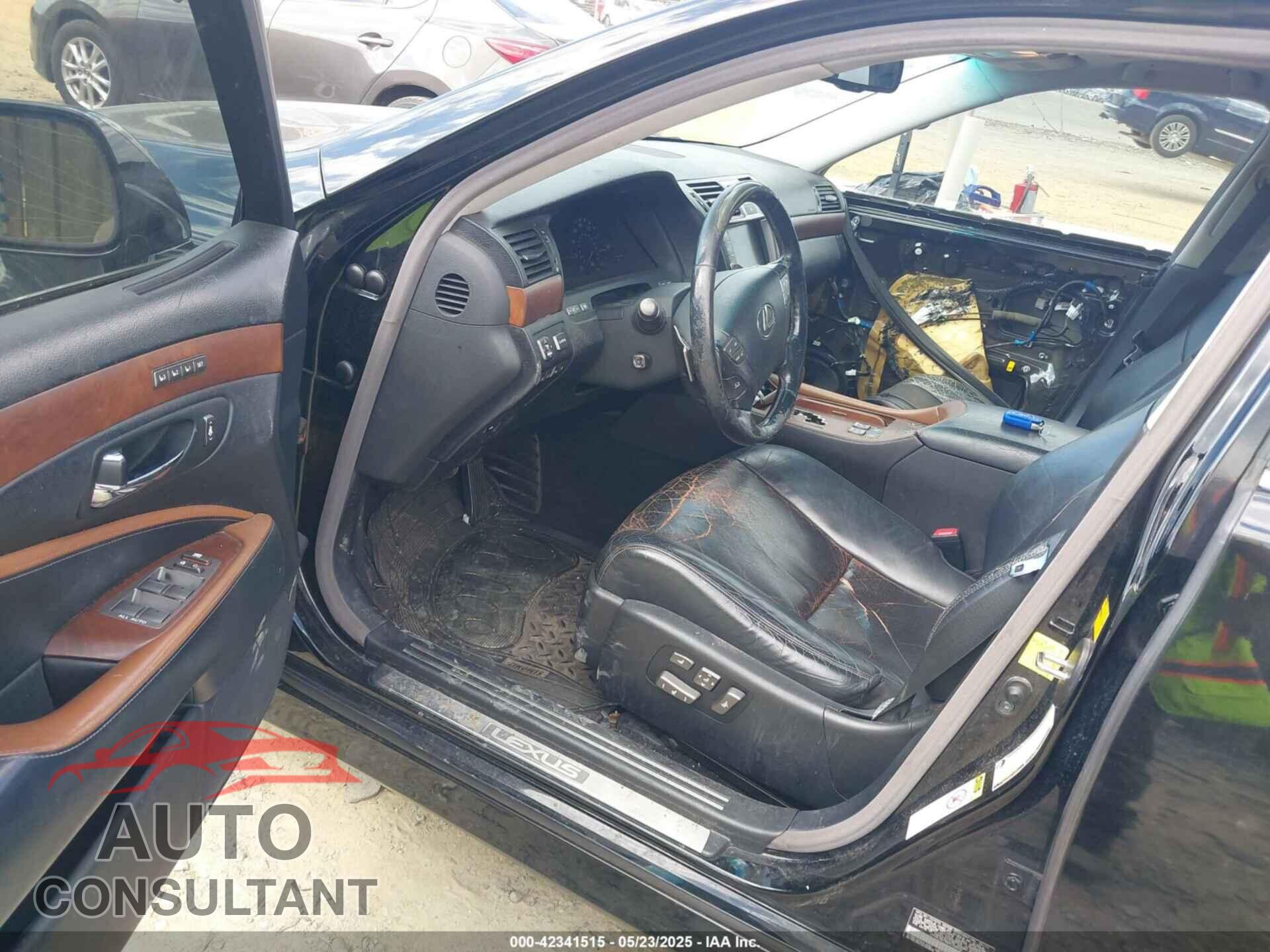 LEXUS LS 460 2011 - JTHBL5EF8B5104542