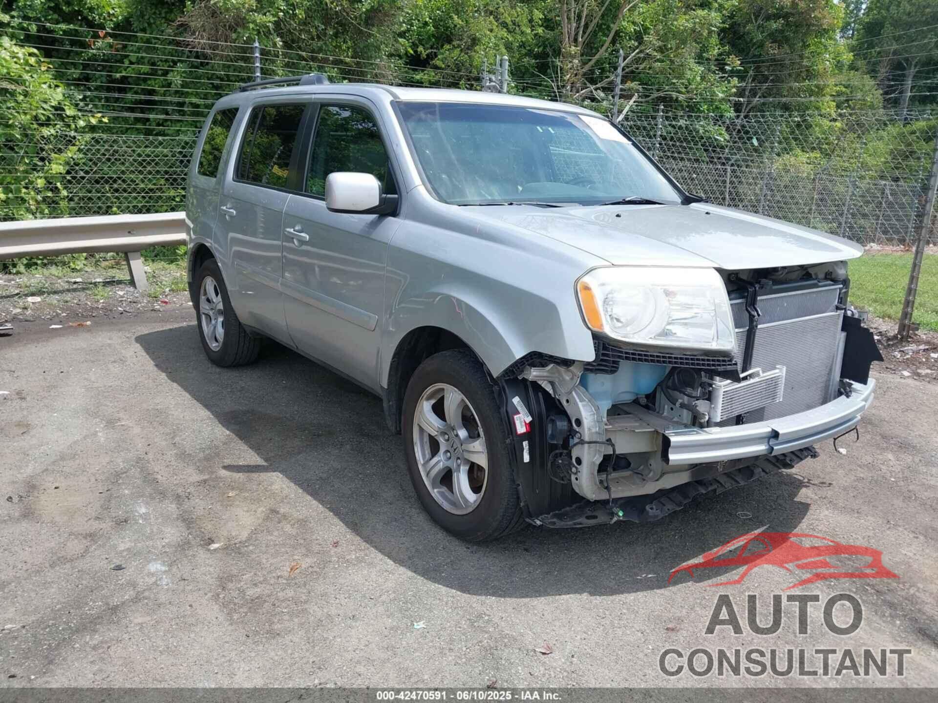 HONDA PILOT 2012 - 5FNYF4H57CB028070