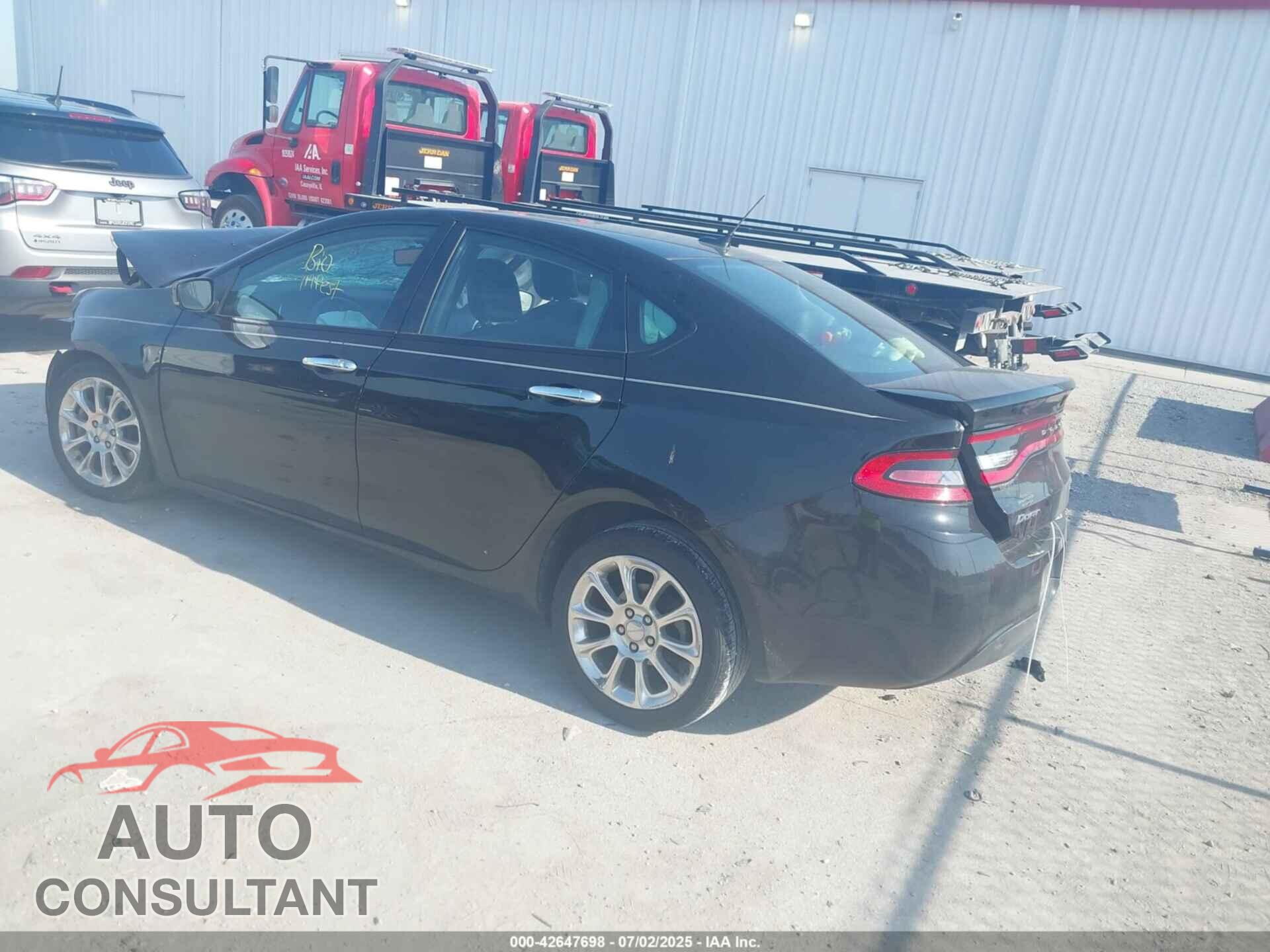 DODGE DART 2014 - 1C3CDFCB5ED742030