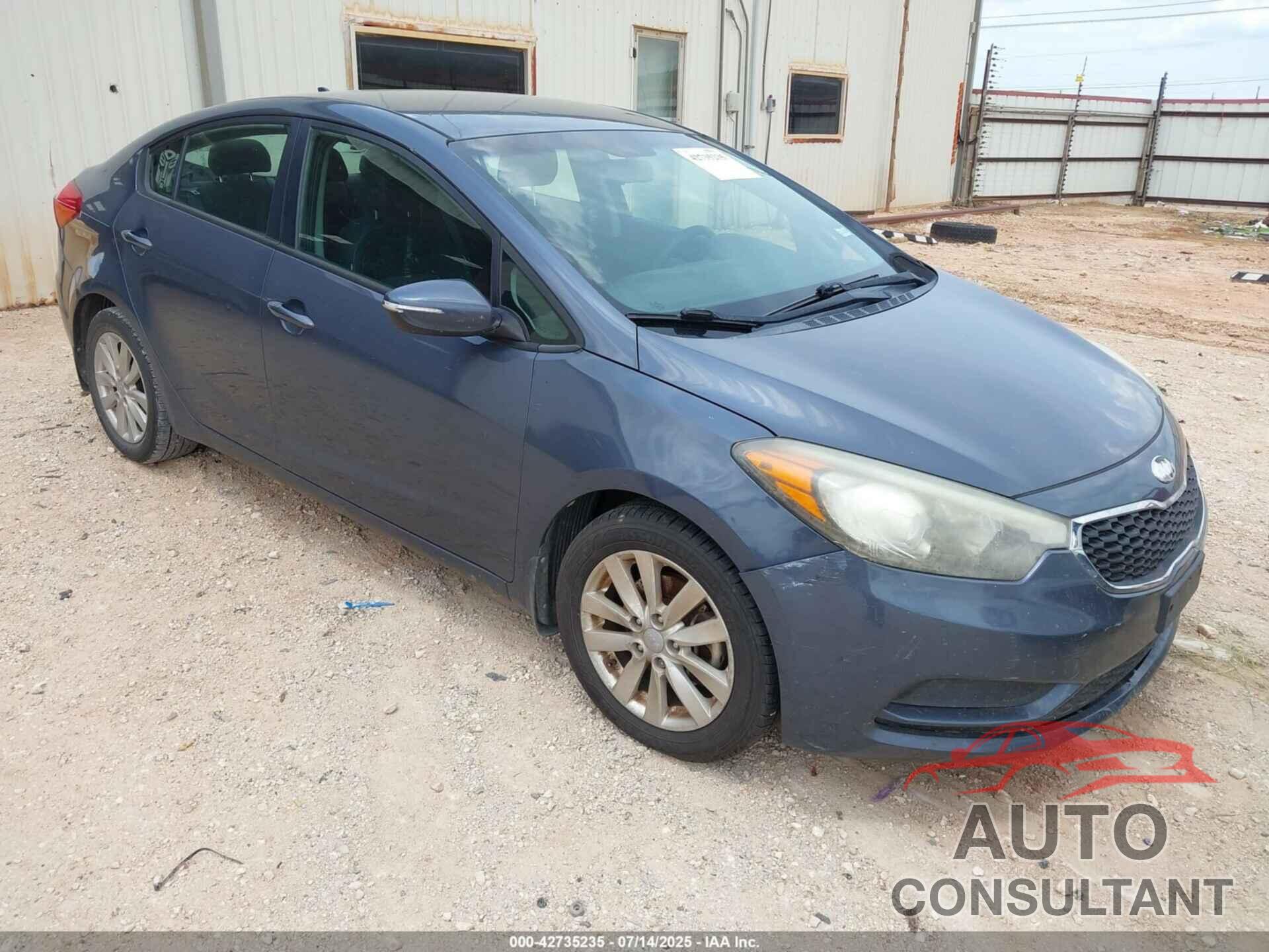 KIA FORTE 2014 - KNAFX4A67E5115590