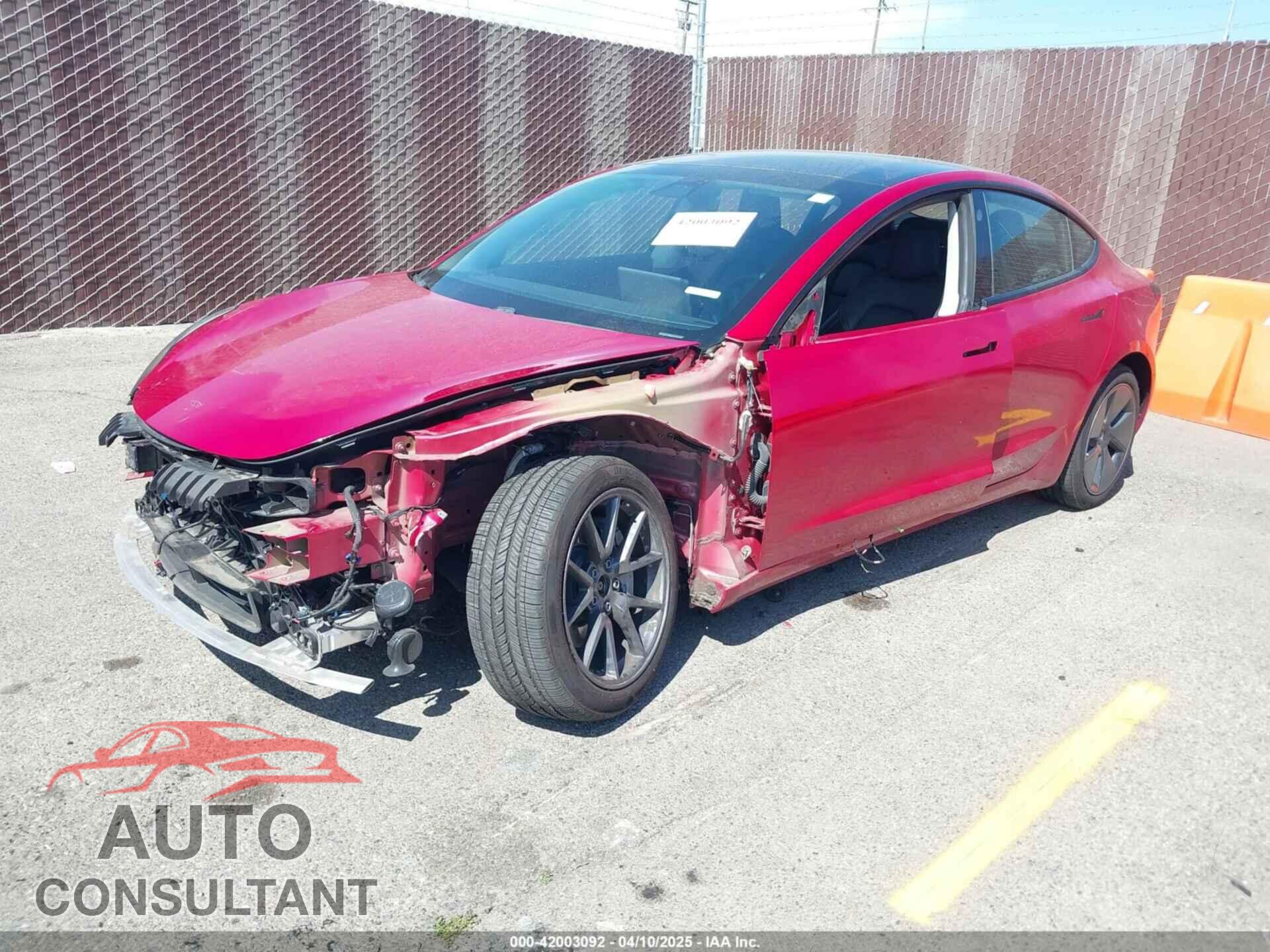TESLA MODEL 3 2021 - 5YJ3E1EBXMF928002