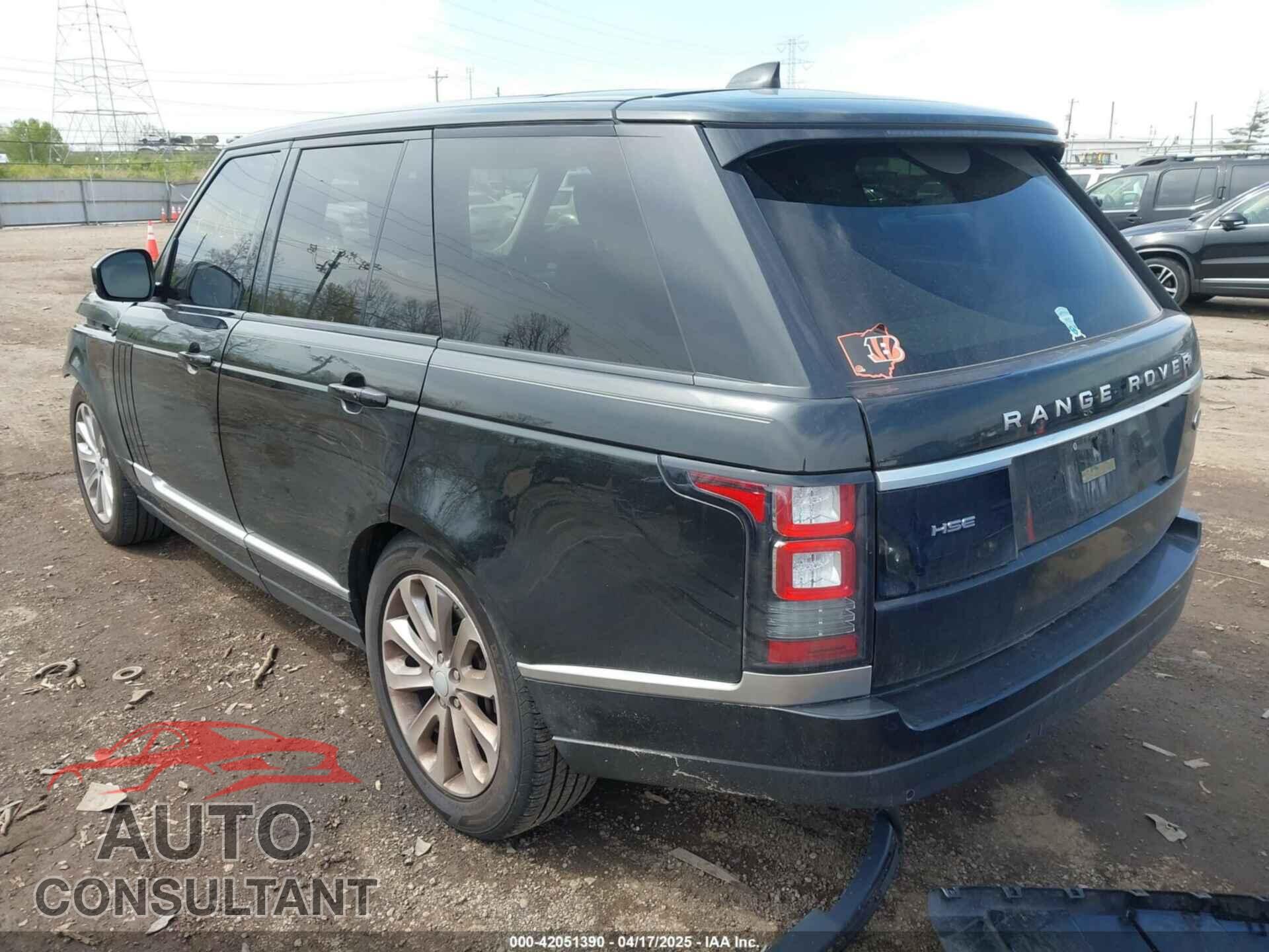 LAND ROVER RANGE ROVER 2017 - SALGS2FV3HA377654