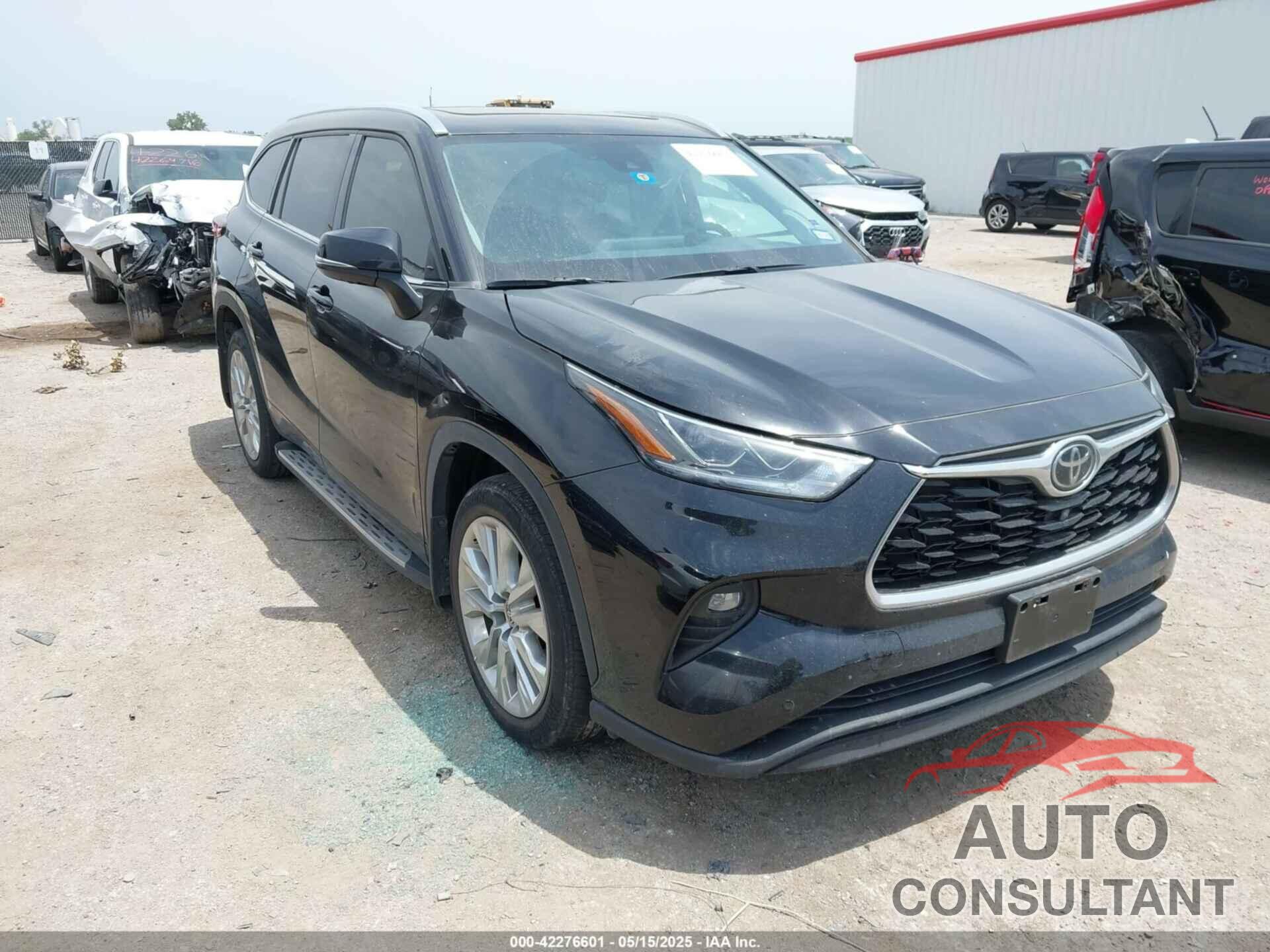 TOYOTA HIGHLANDER 2022 - 5TDDZRBH7NS224241