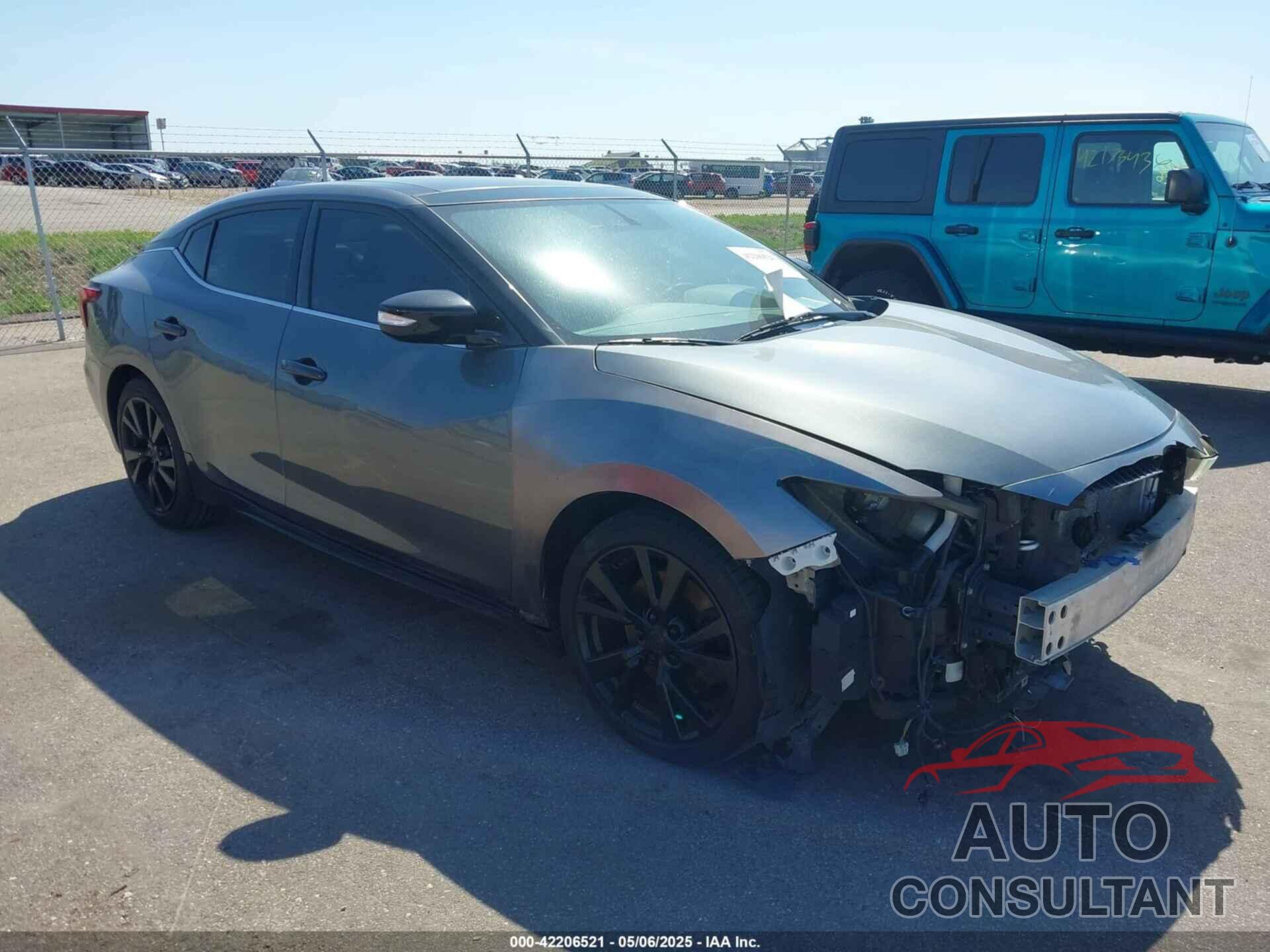 NISSAN MAXIMA 2018 - 1N4AA6AP9JC360485