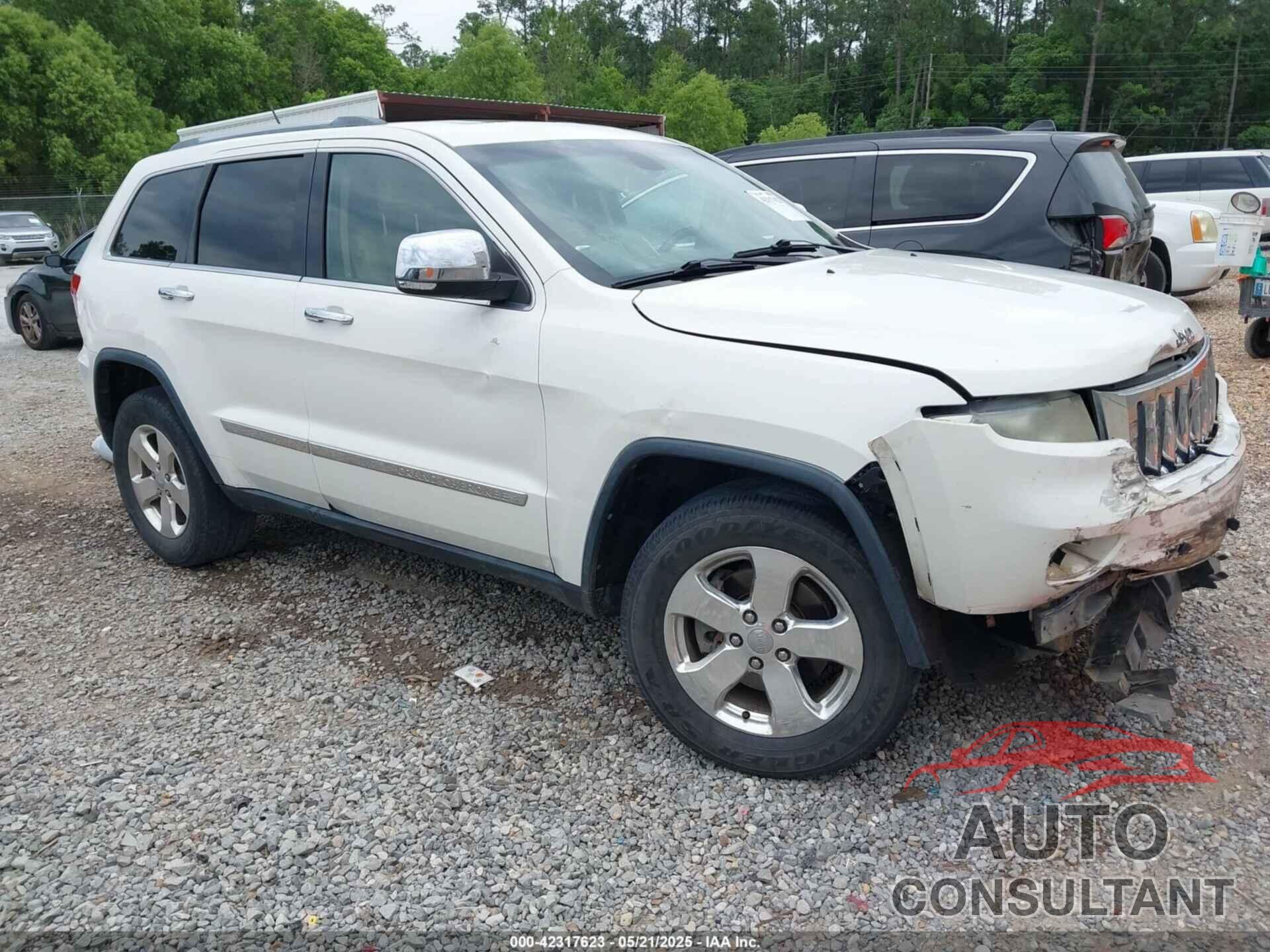 JEEP GRAND CHEROKEE 2012 - 1C4RJEBGXCC266317