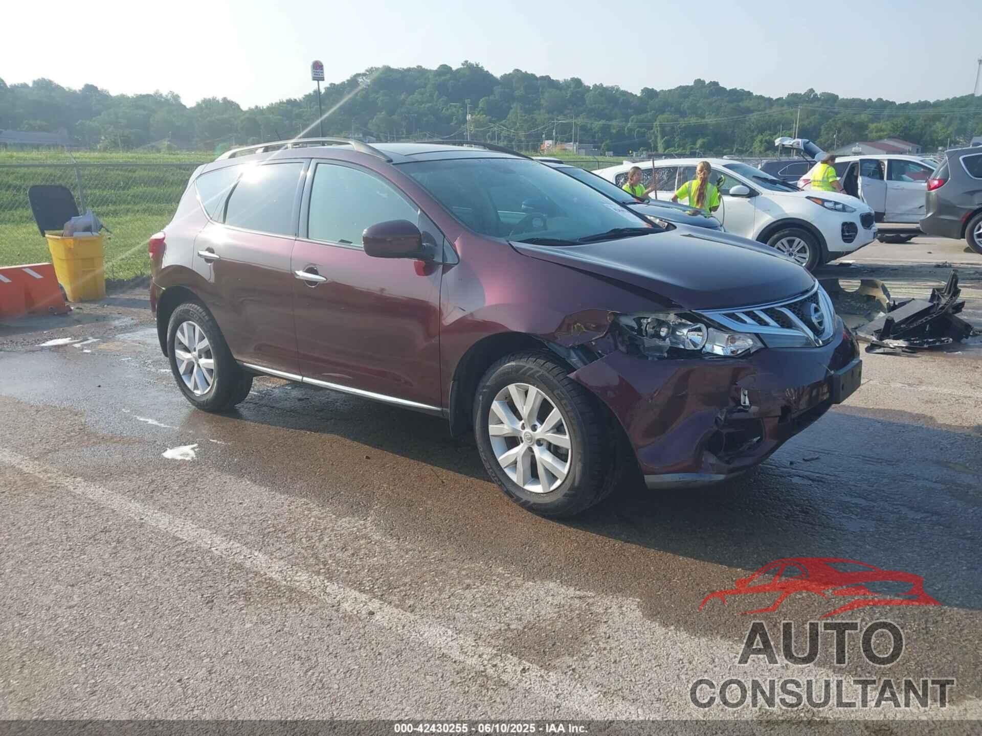 NISSAN MURANO 2014 - JN8AZ1MW7EW534104
