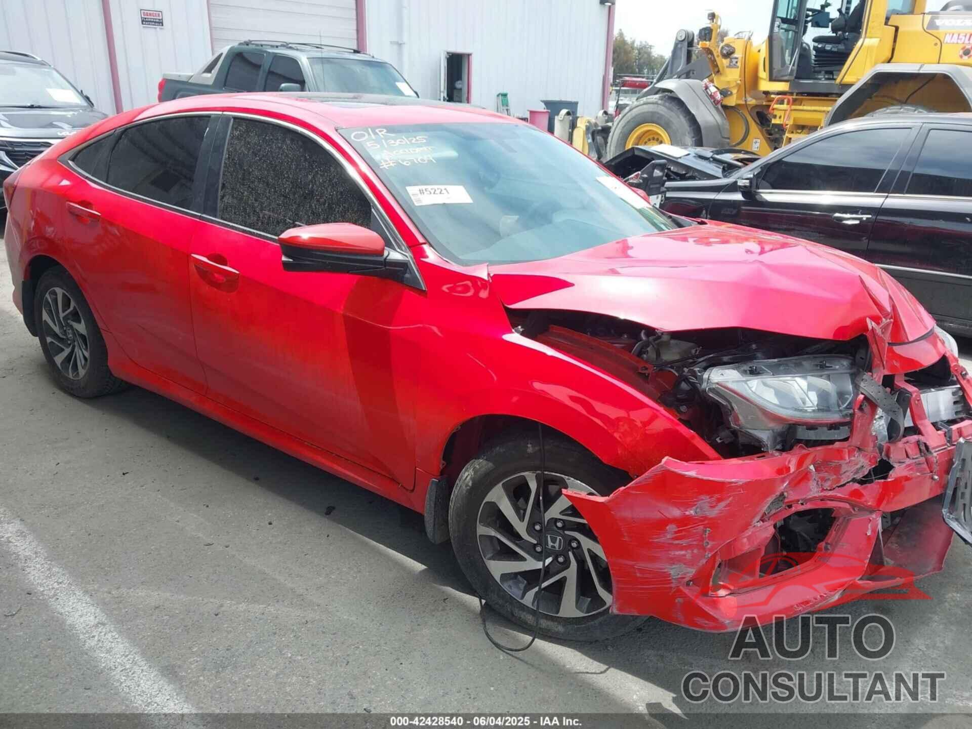 HONDA CIVIC 2016 - 2HGFC2F76GH536704