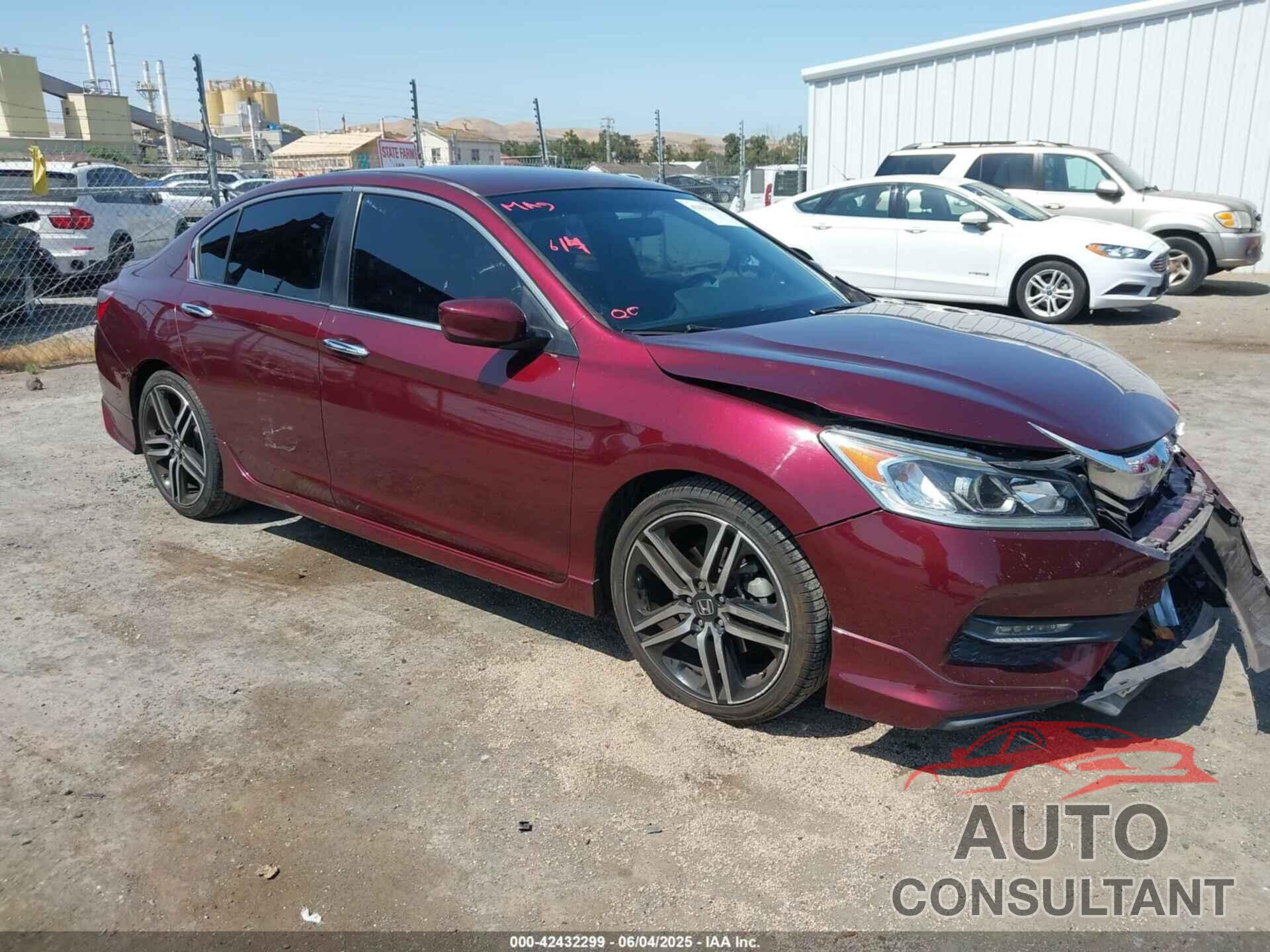 HONDA ACCORD 2016 - 1HGCR2F5XGA021512