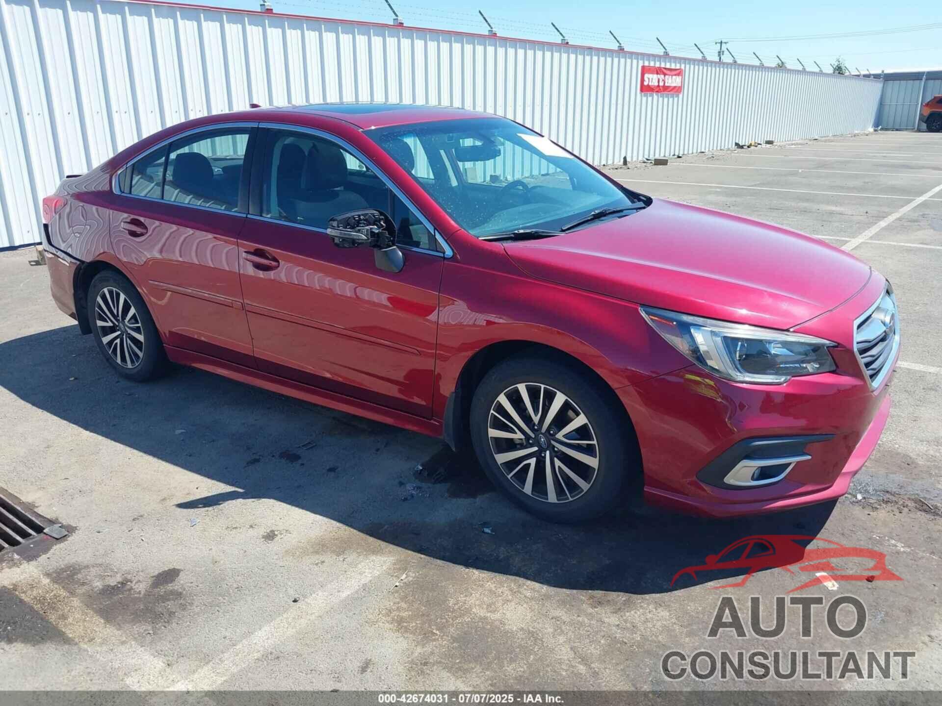 SUBARU LEGACY 2018 - 4S3BNAH61J3009198