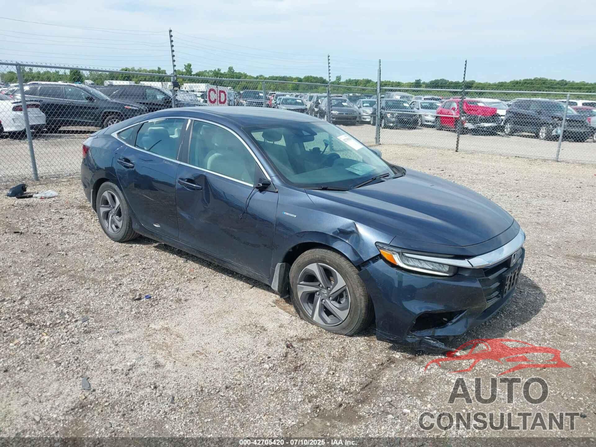 HONDA INSIGHT 2019 - 19XZE4F19KE024730