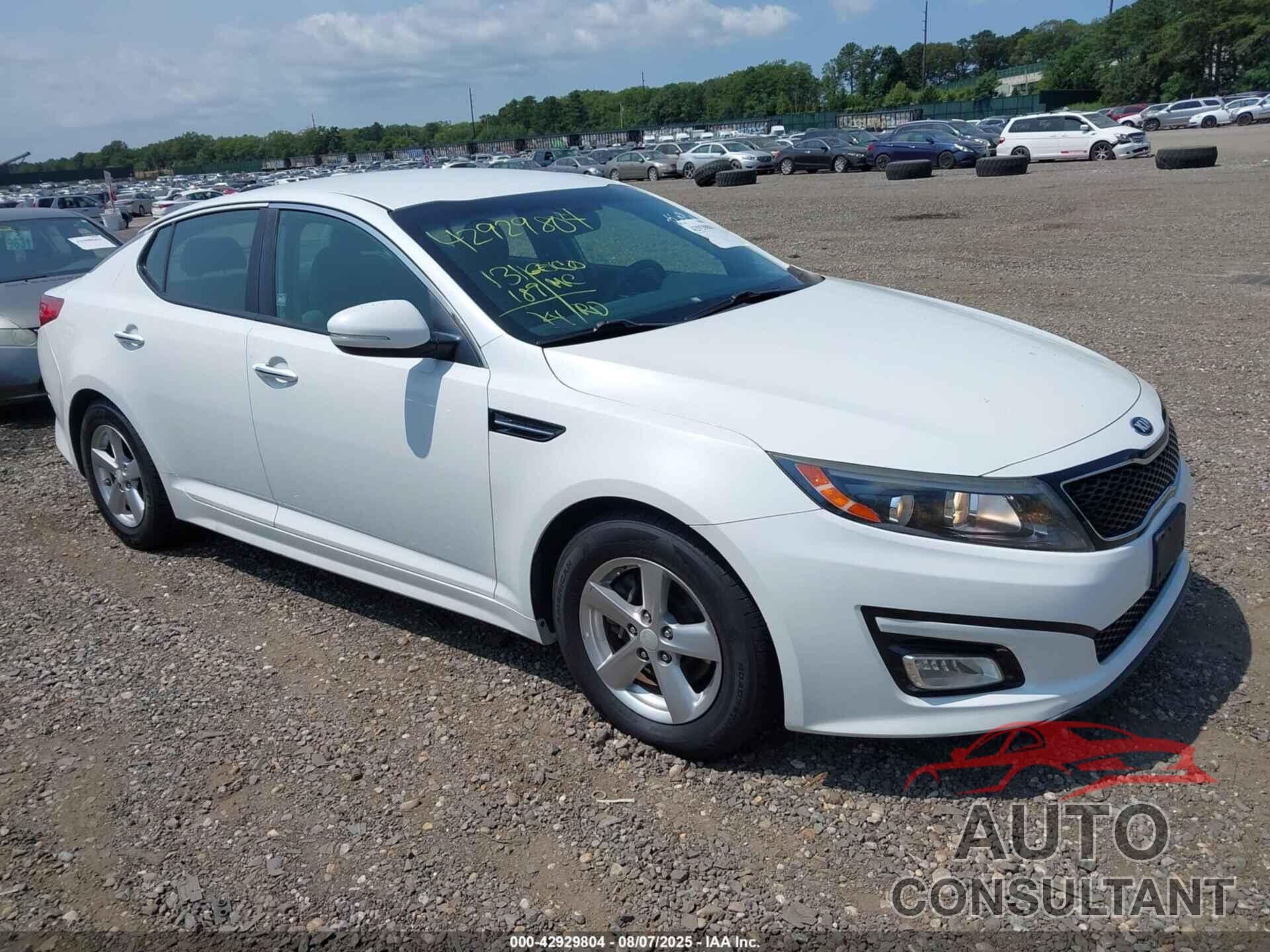 KIA OPTIMA 2015 - 5XXGM4A77FG429939