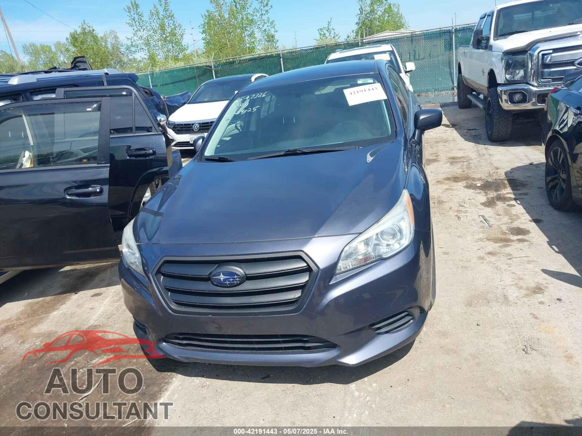 SUBARU LEGACY 2017 - 4S3BNAB6XH3021563