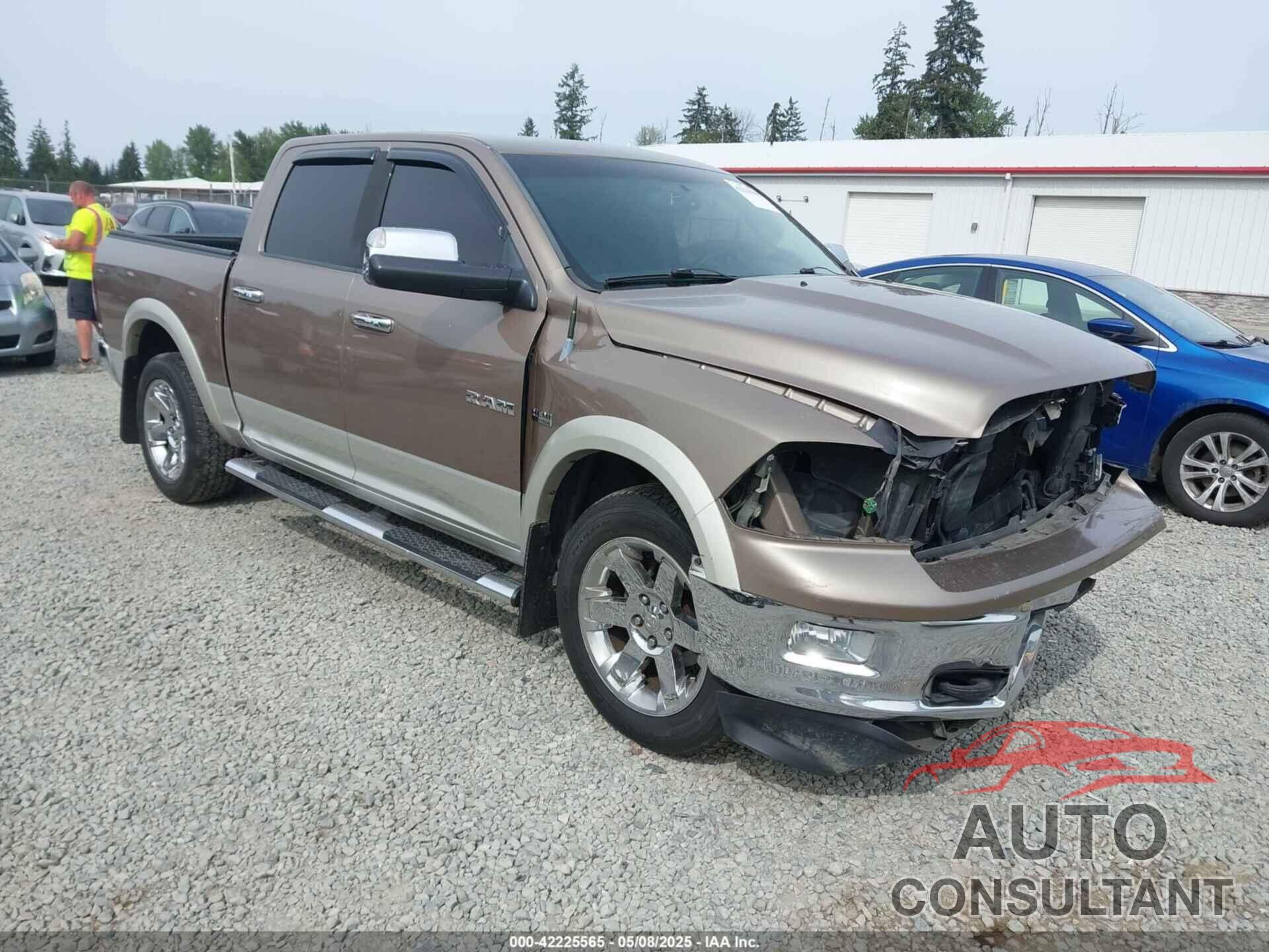 DODGE RAM 1500 2010 - 1D7RV1CT6AS222364