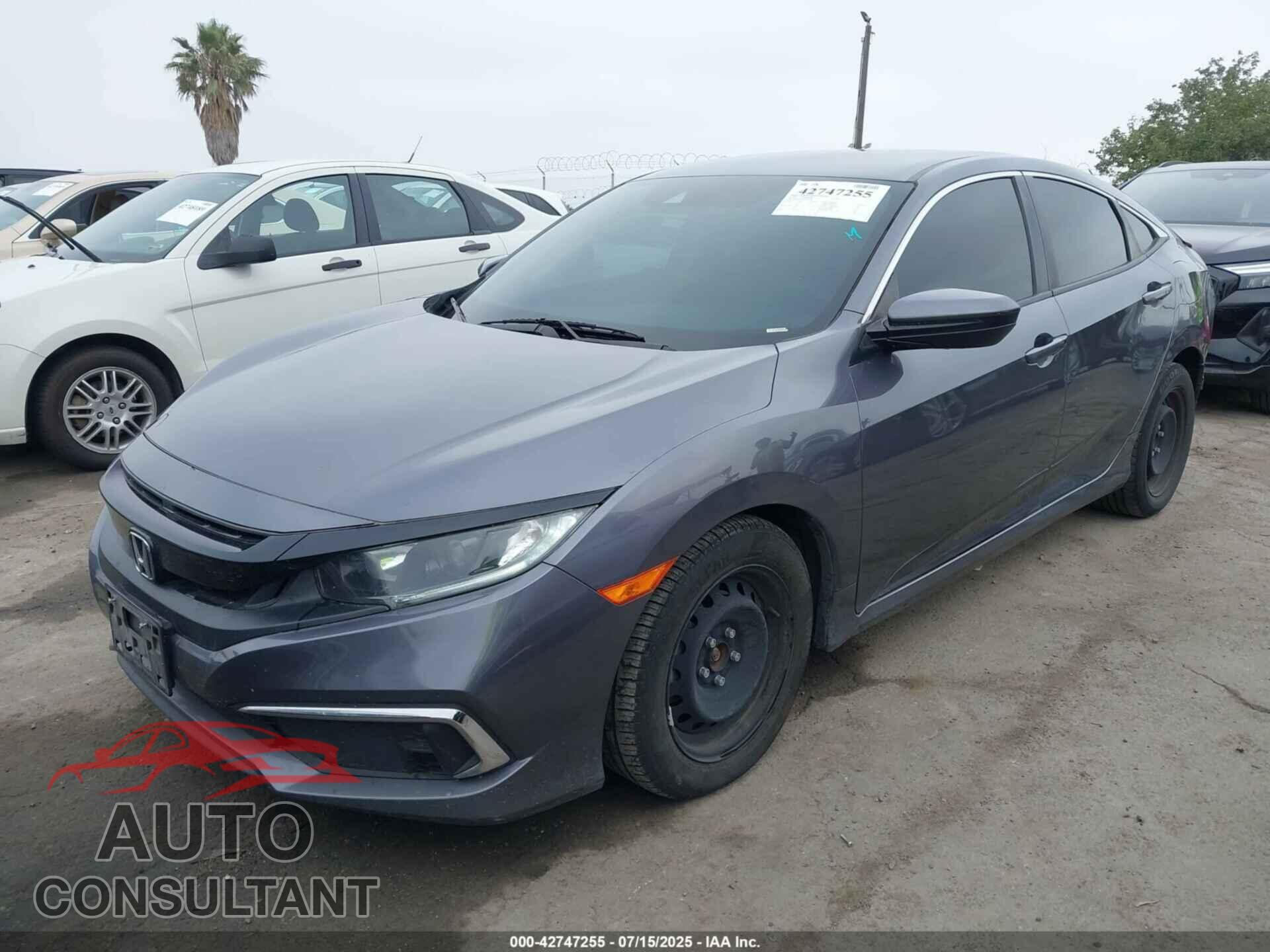 HONDA CIVIC 2019 - 2HGFC2F62KH547005