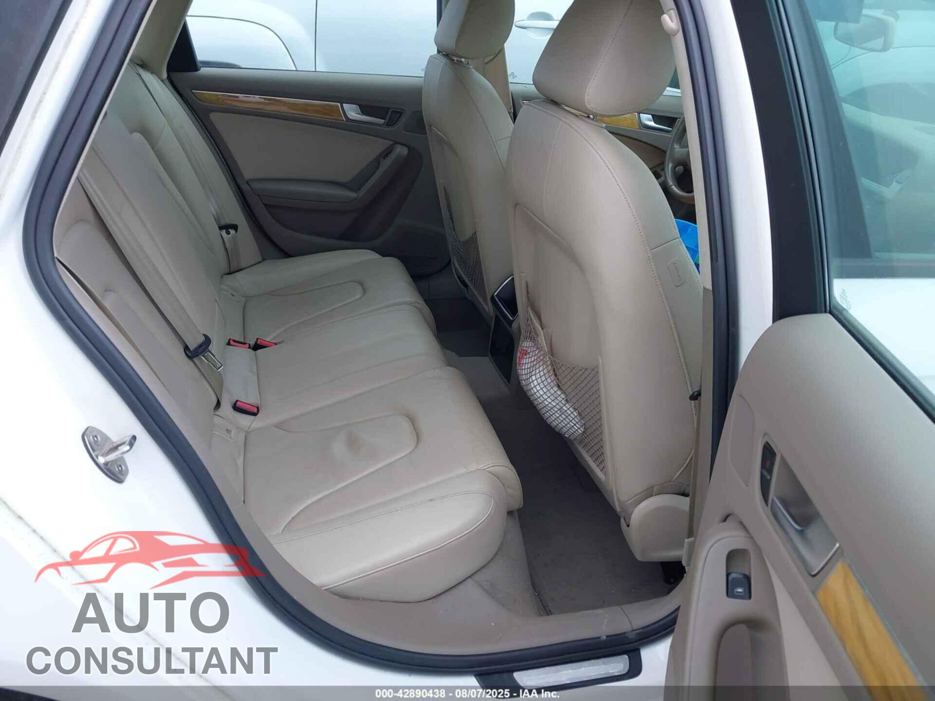 AUDI A4 2009 - WAULF78K59A135389