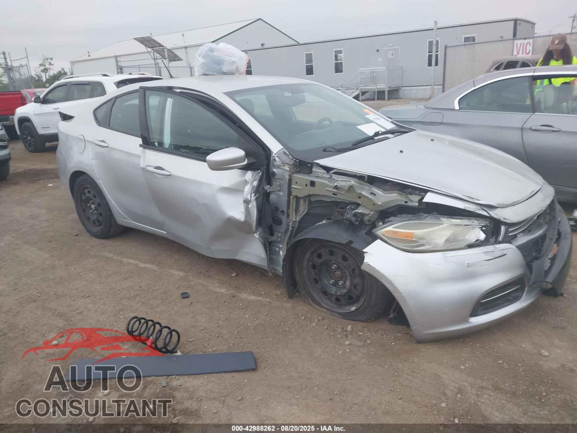 DODGE DART 2013 - 1C3CDFAH8DD297367