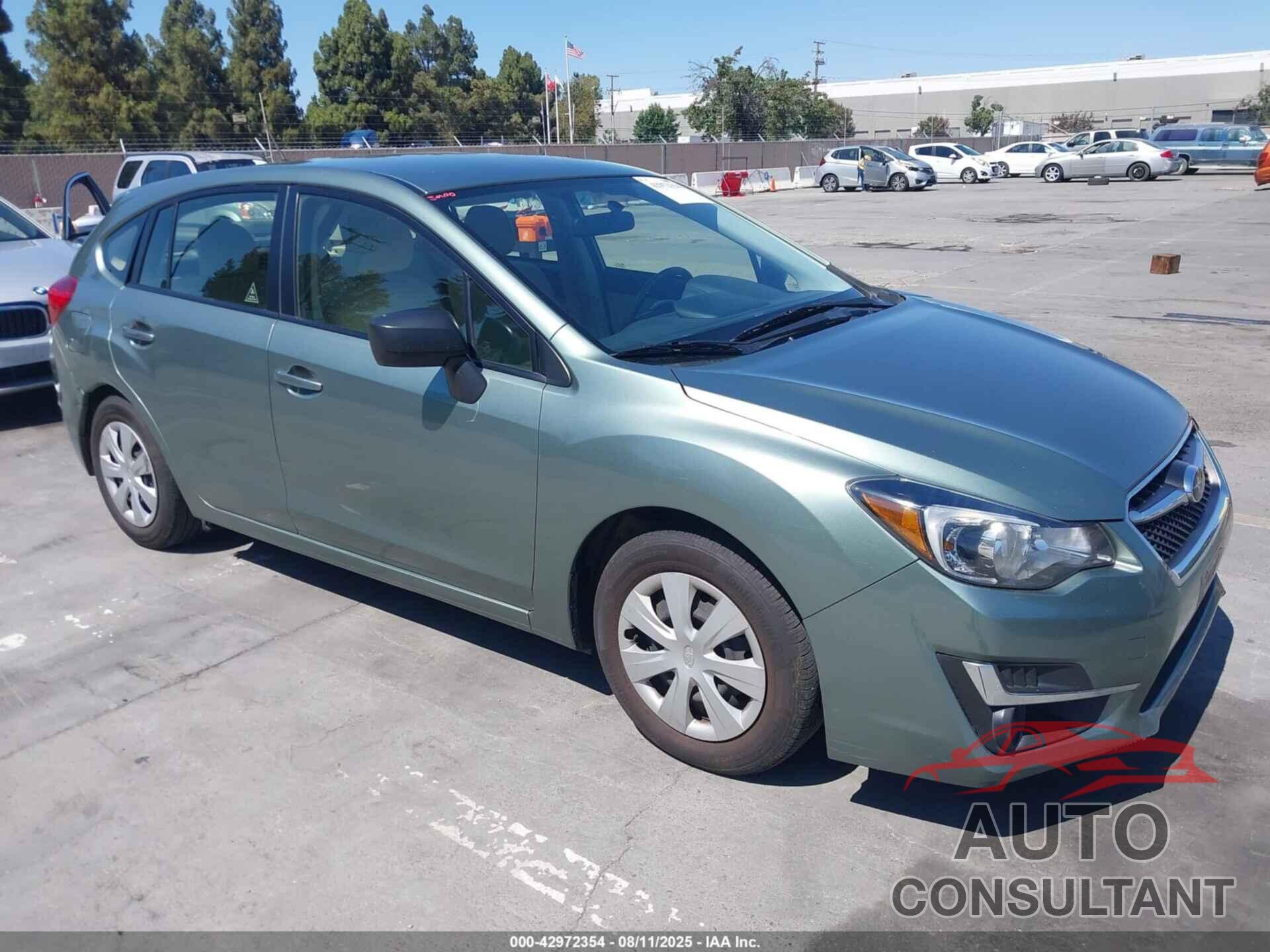 SUBARU IMPREZA 2015 - JF1GPAA6XFH328383