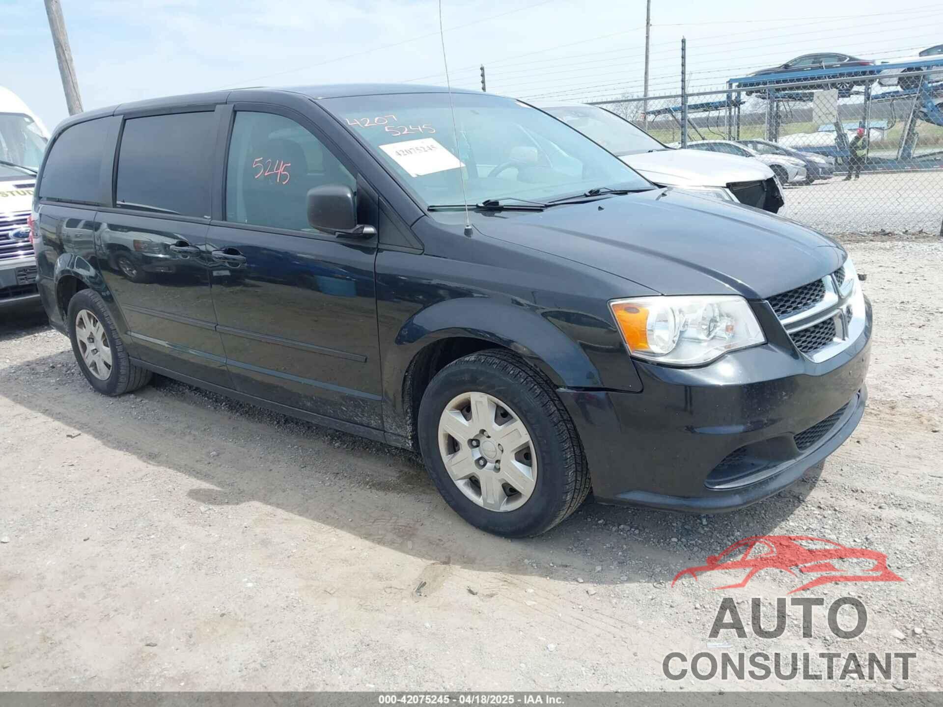 DODGE GRAND CARAVAN 2012 - 2C4RDGBG2CR351999