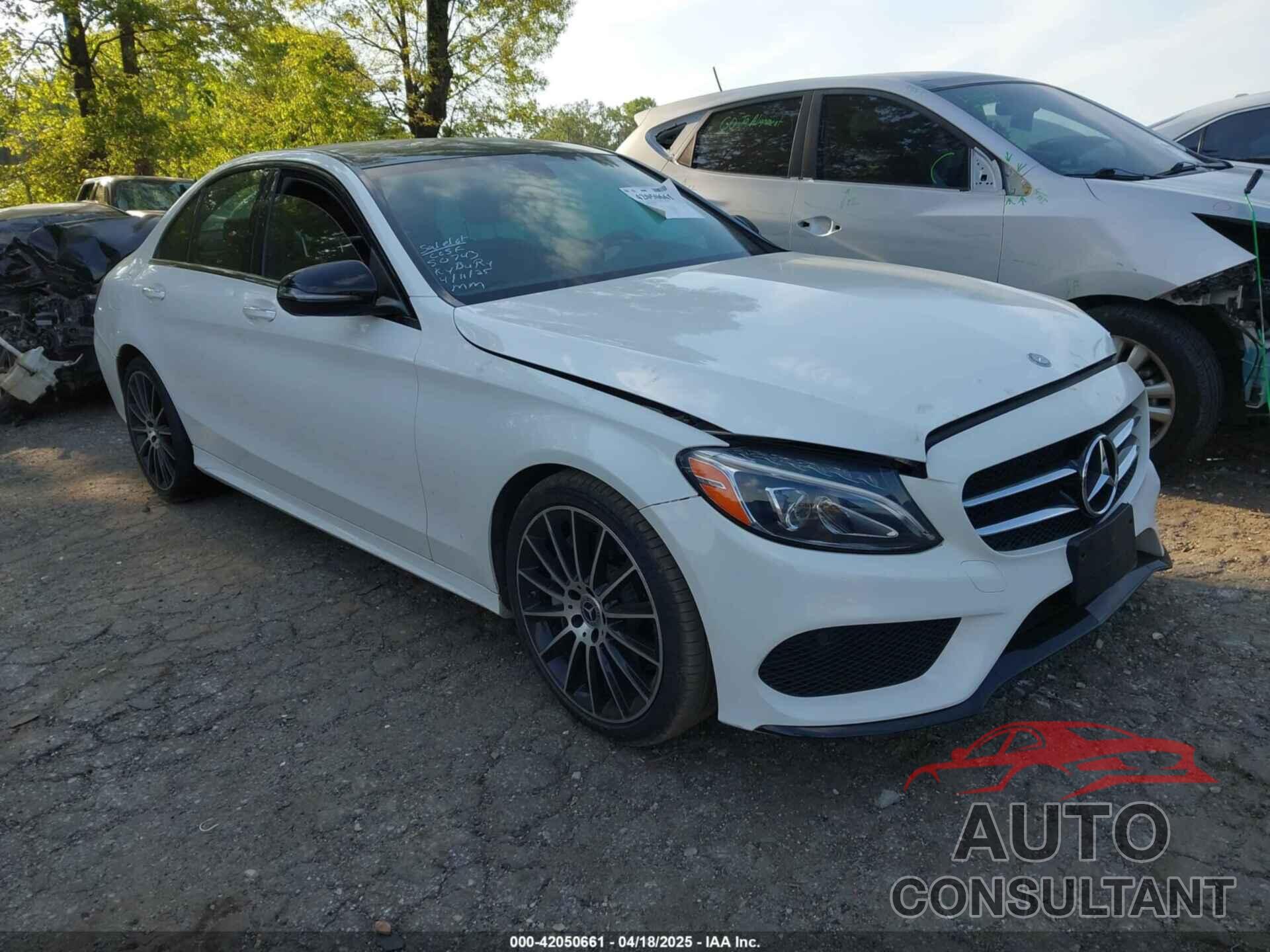 MERCEDES-BENZ C 300 2017 - 55SWF4JB1HU222011