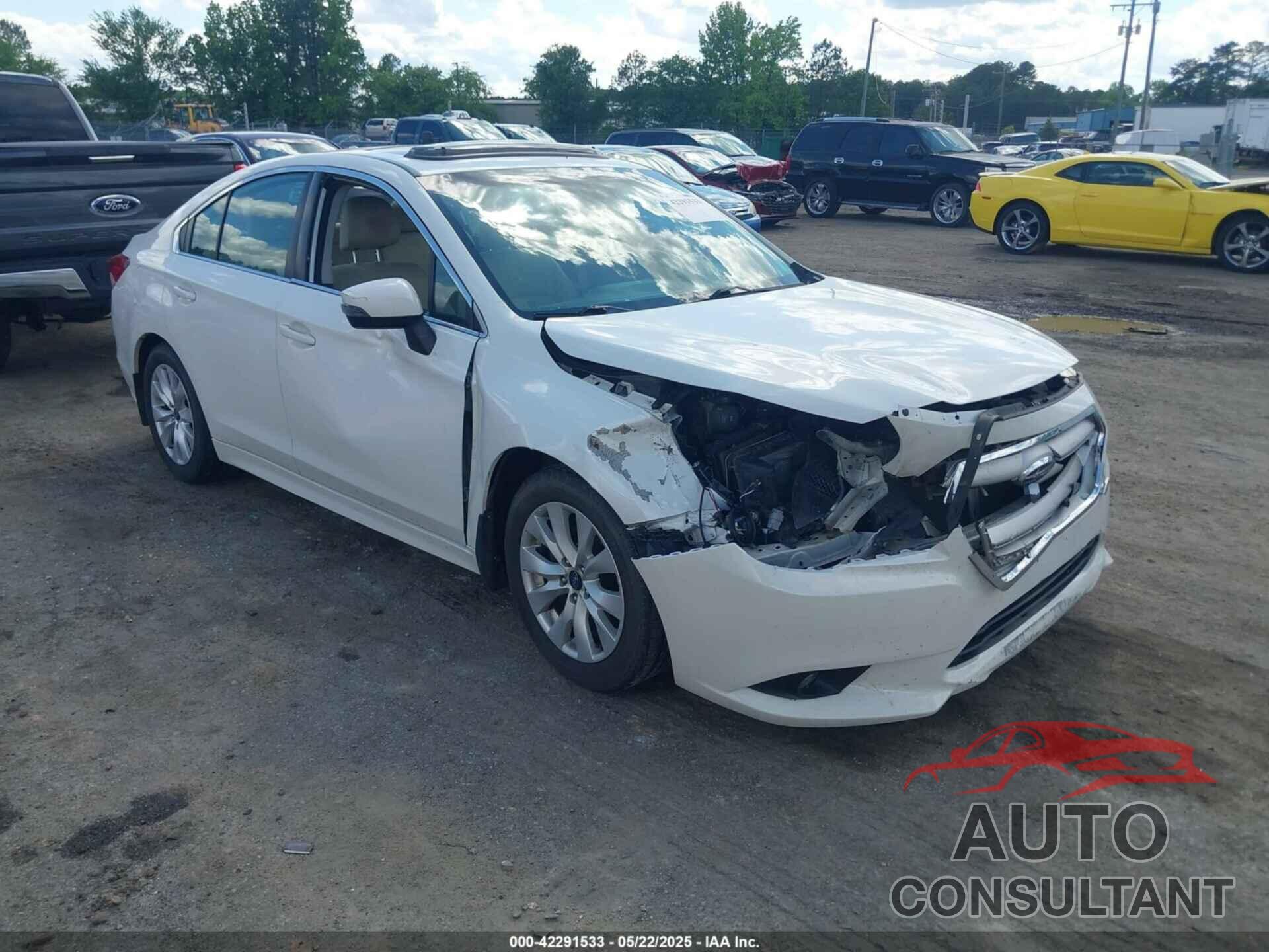 SUBARU LEGACY 2017 - 4S3BNAH61H3006912
