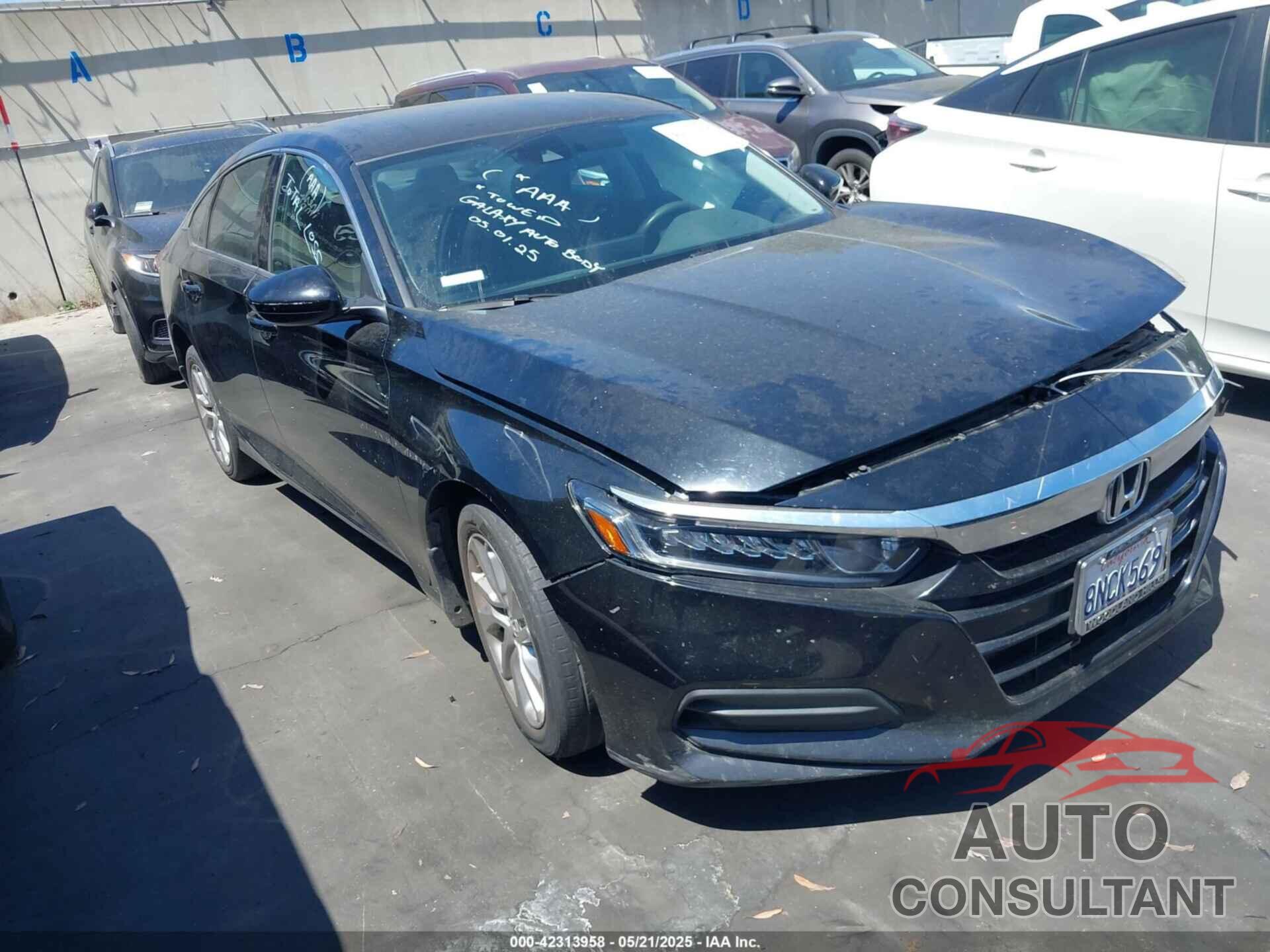 HONDA ACCORD 2019 - 1HGCV1F14KA172566