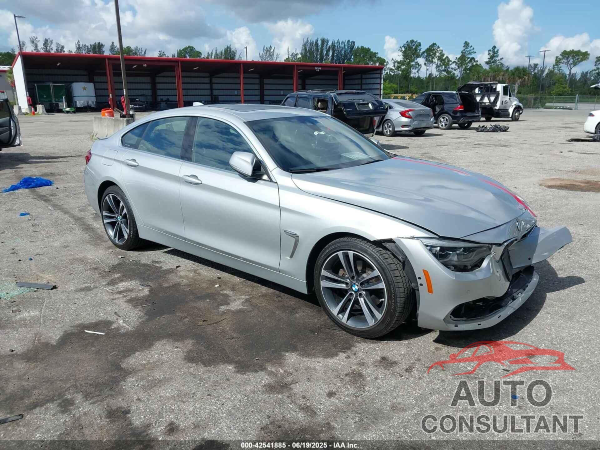 BMW 430I GRAN COUPE 2020 - WBA4J3C07LBL11698