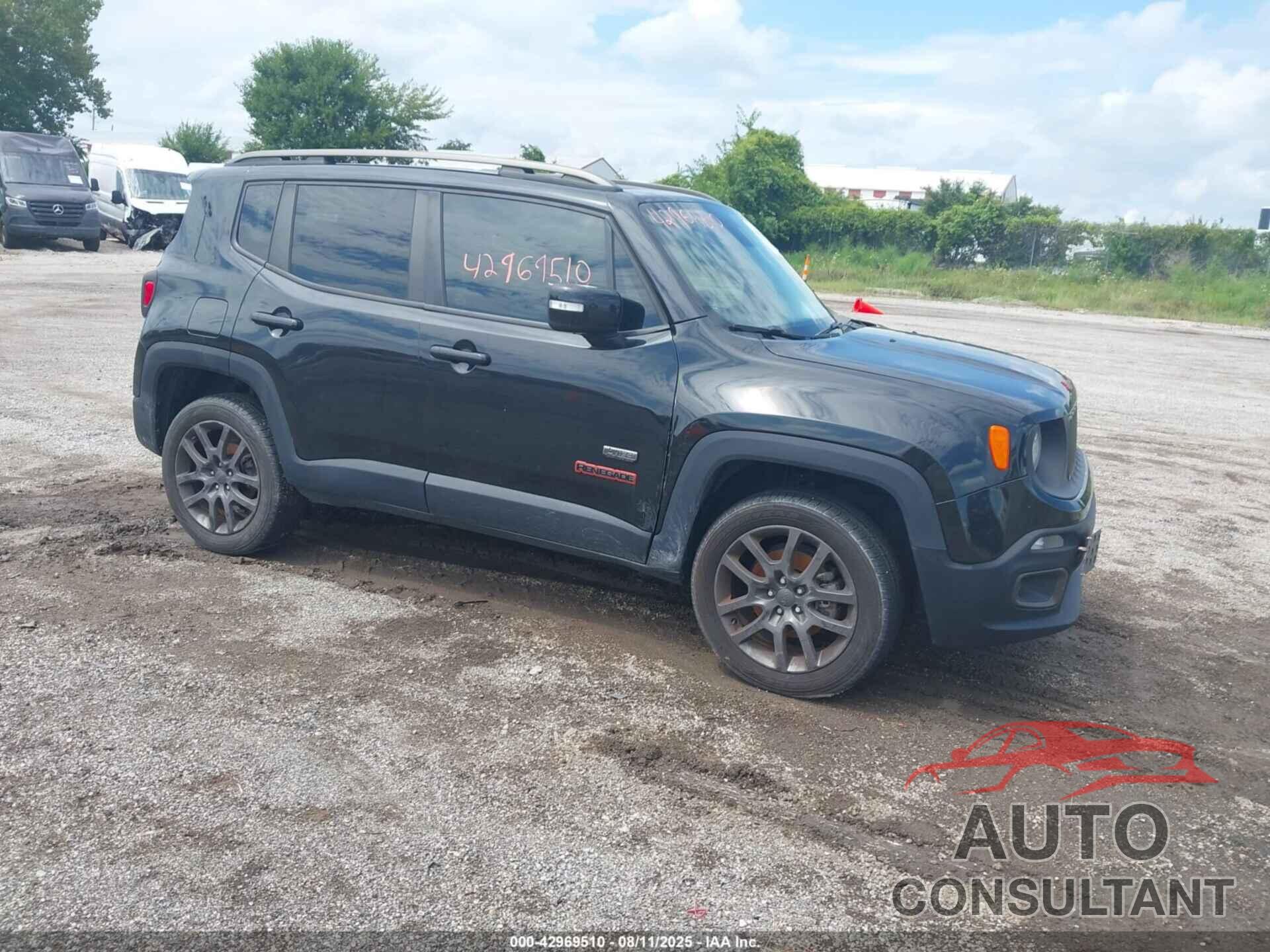 JEEP RENEGADE 2016 - ZACCJBBT1GPD81911