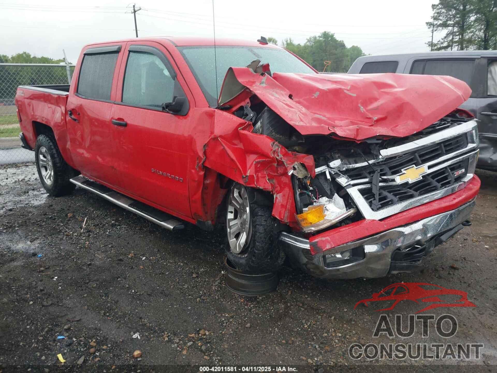 CHEVROLET SILVERADO 1500 2014 - 3GCUKREC9EG210621