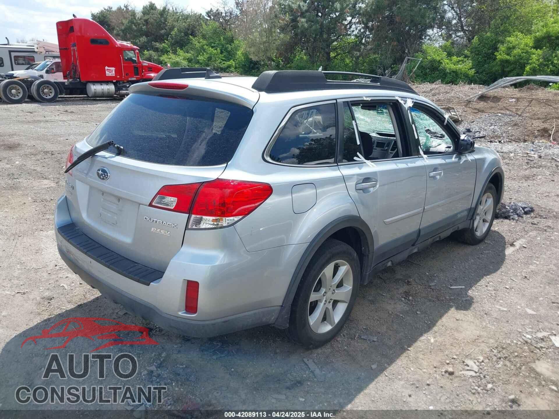 SUBARU OUTBACK 2014 - 4S4BRBCC9E3286870