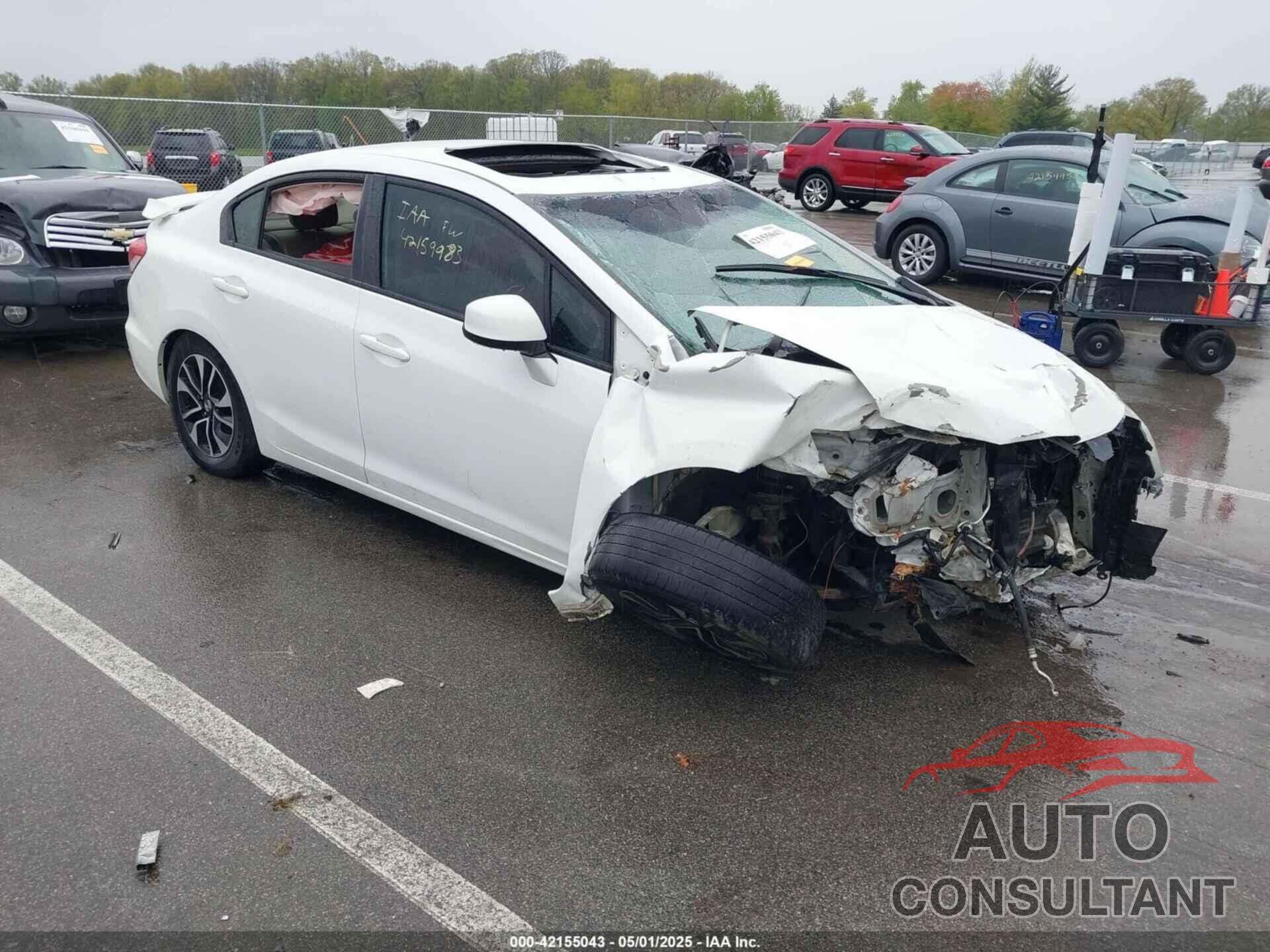 HONDA CIVIC 2013 - 19XFB2F84DE037451