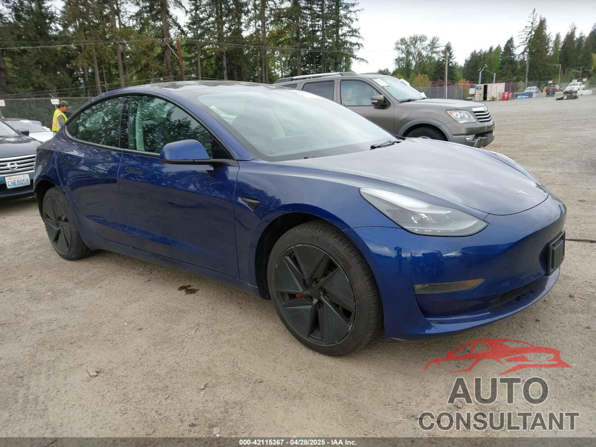 TESLA MODEL 3 2022 - 5YJ3E1EC5NF356461