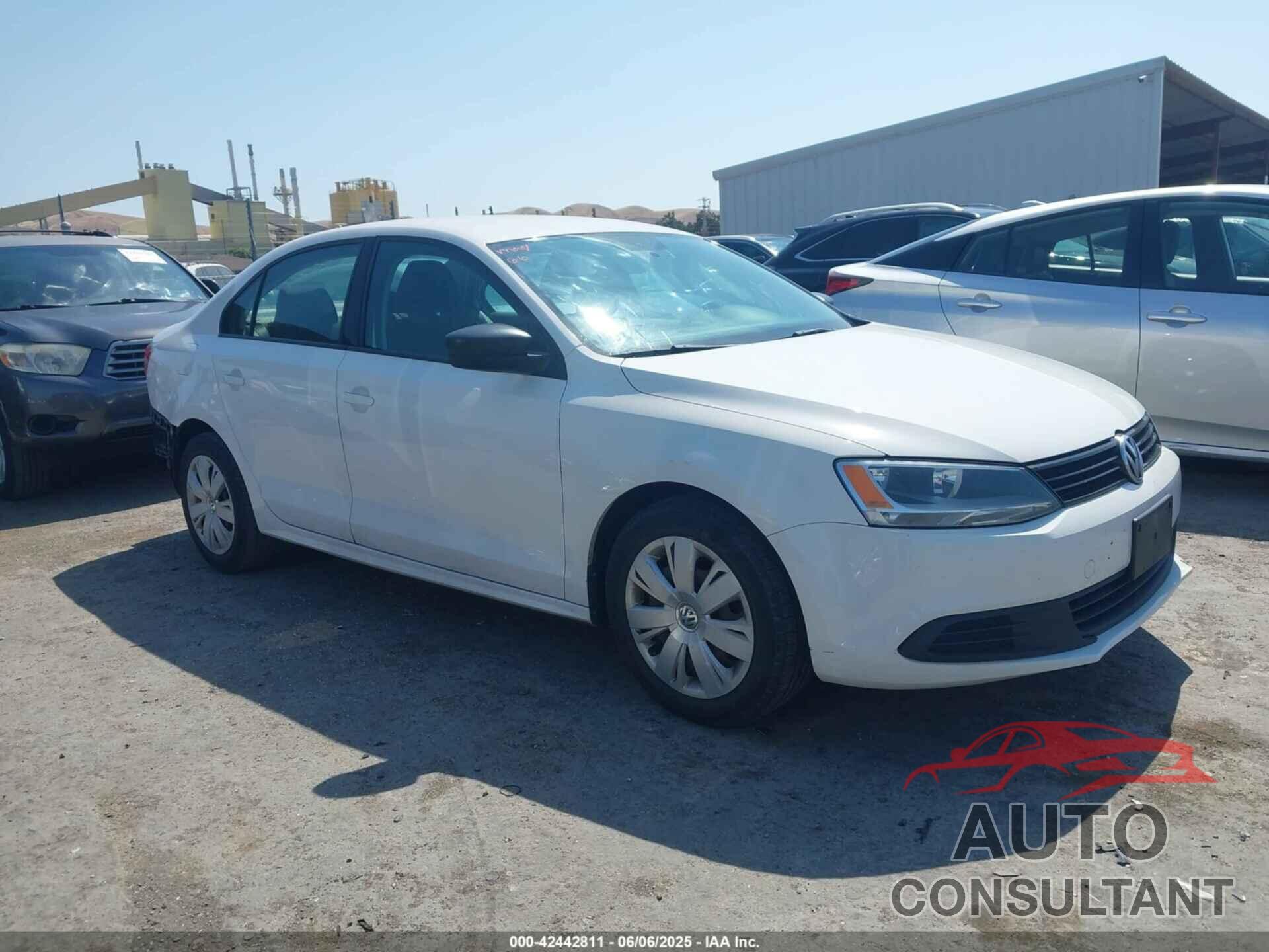 VOLKSWAGEN JETTA 2012 - 3VW2K7AJ4CM395270