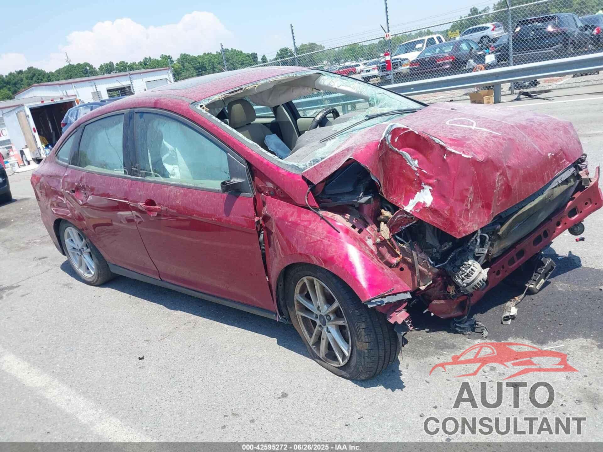 FORD FOCUS 2016 - 1FADP3F22GL207298