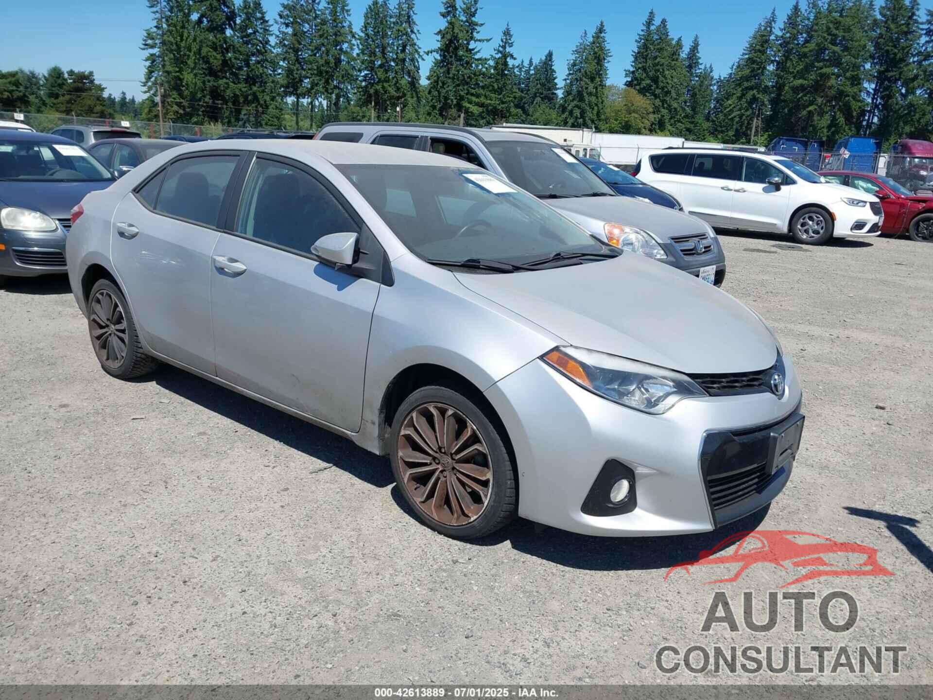 TOYOTA COROLLA 2015 - 2T1BURHE0FC471159