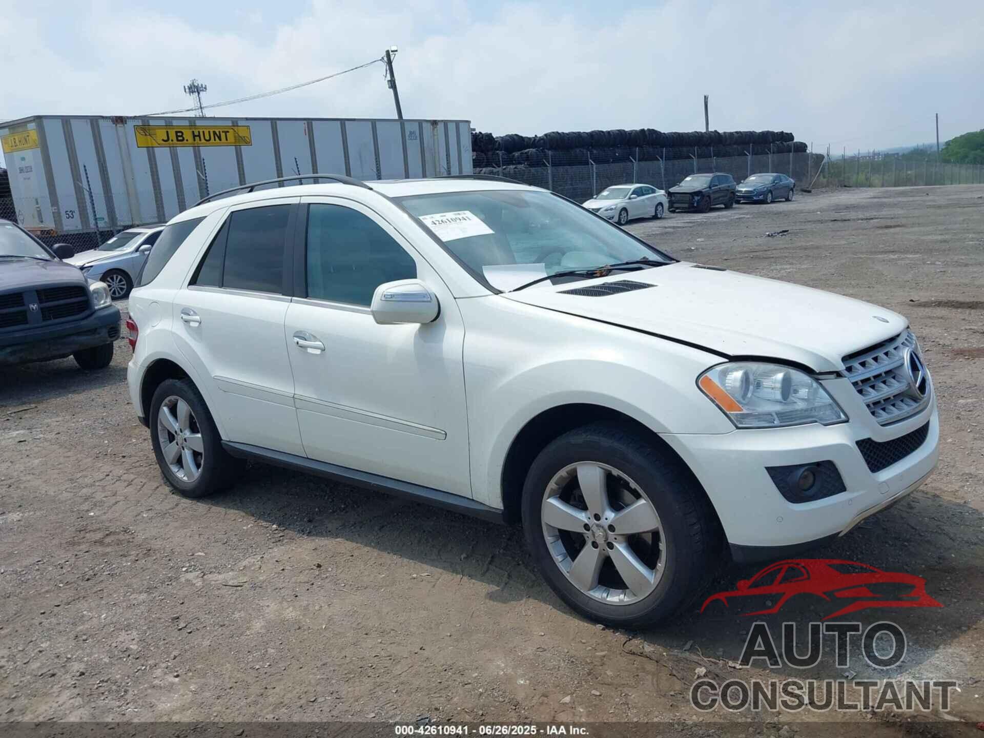MERCEDES-BENZ ML 350 2009 - 4JGBB86E99A498674
