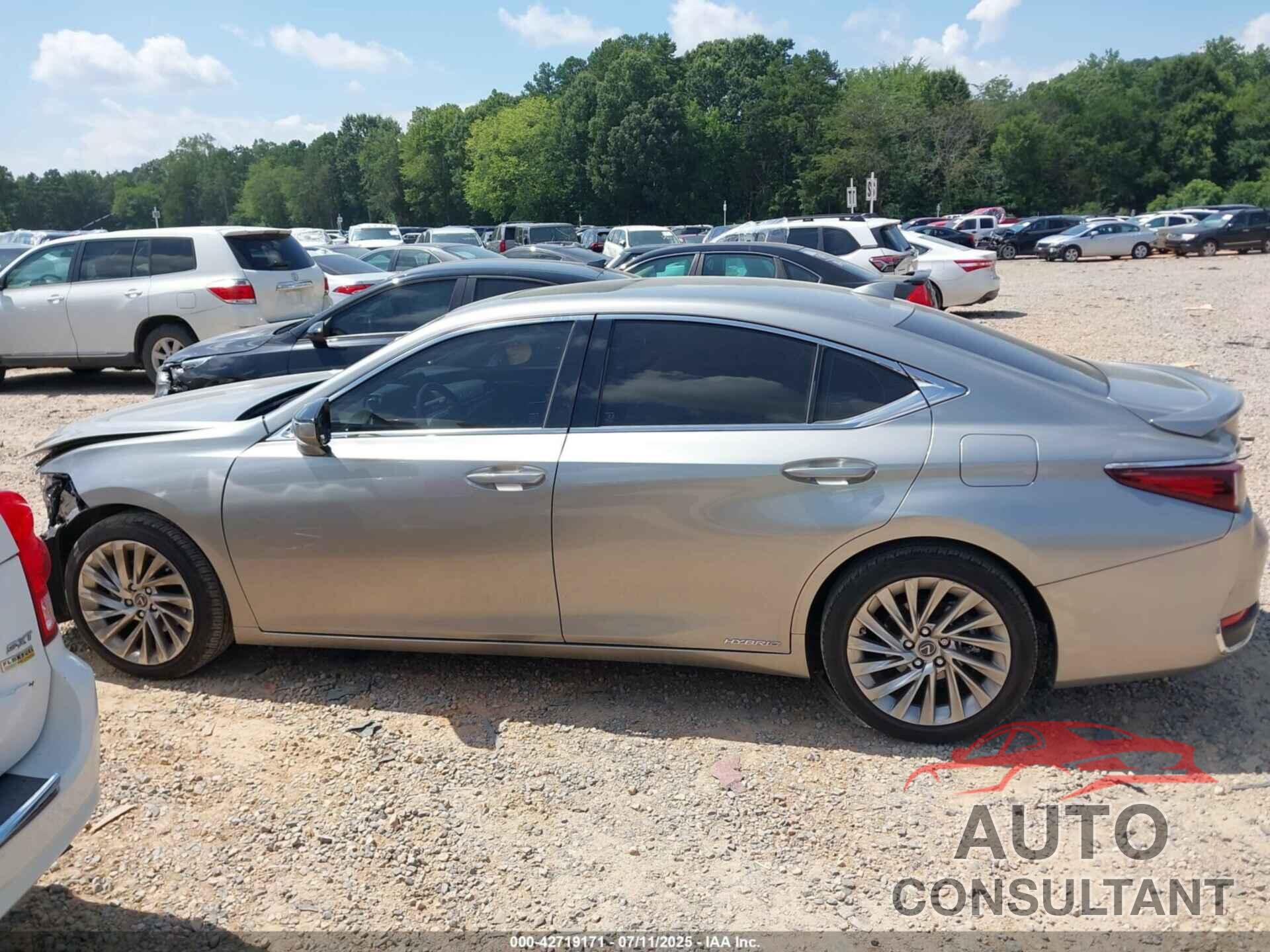 LEXUS ES 300H 2019 - JTHB21B17K2051760