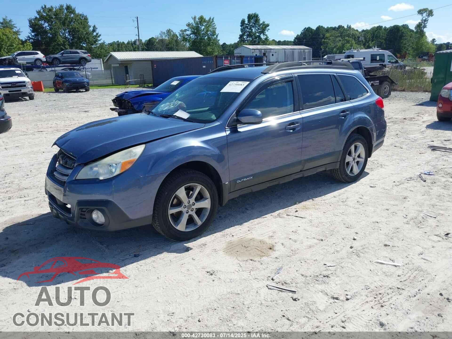 SUBARU OUTBACK 2014 - 4S4BRBCC1E3314290