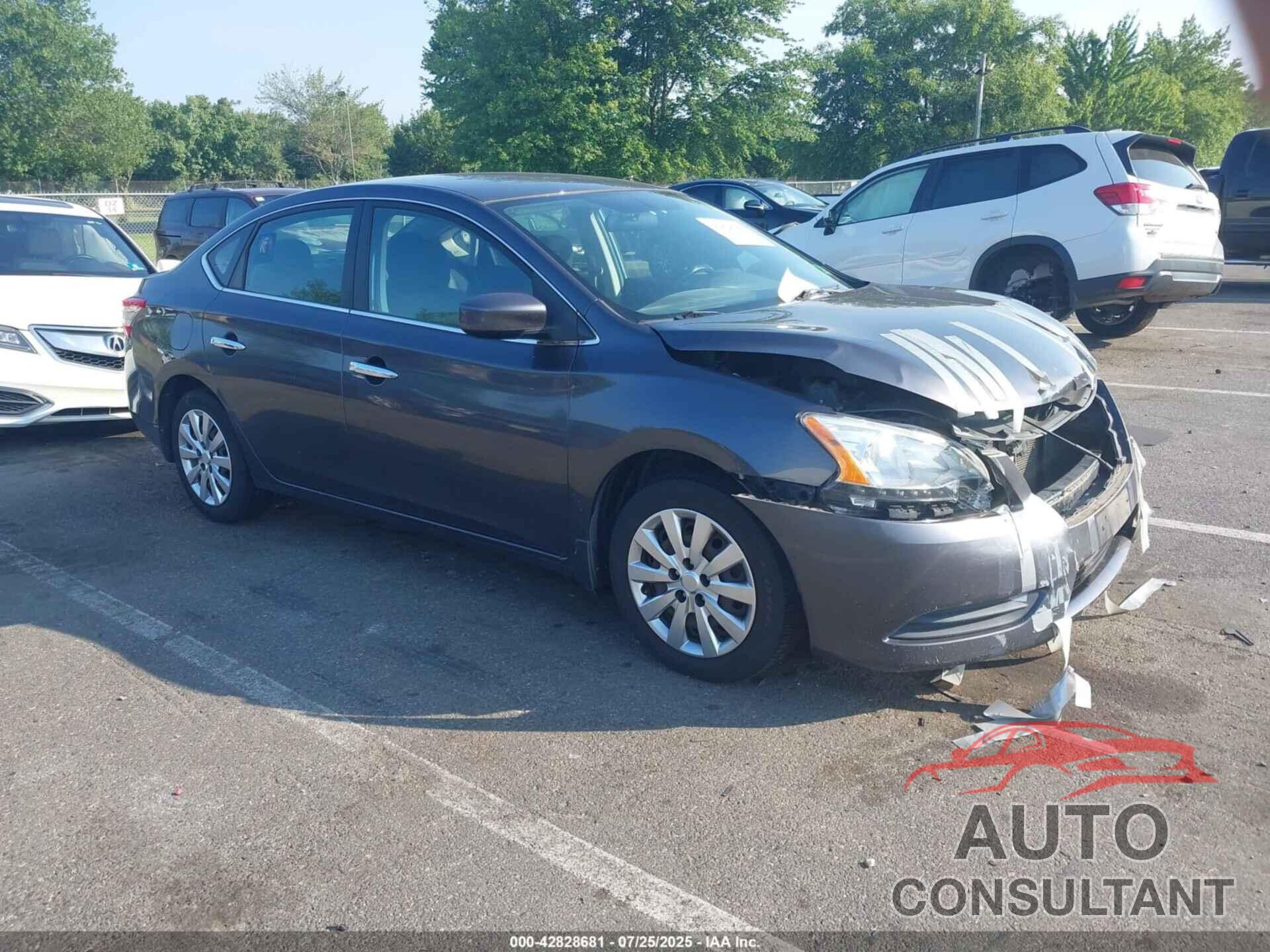 NISSAN SENTRA 2014 - 3N1AB7AP0EY293949