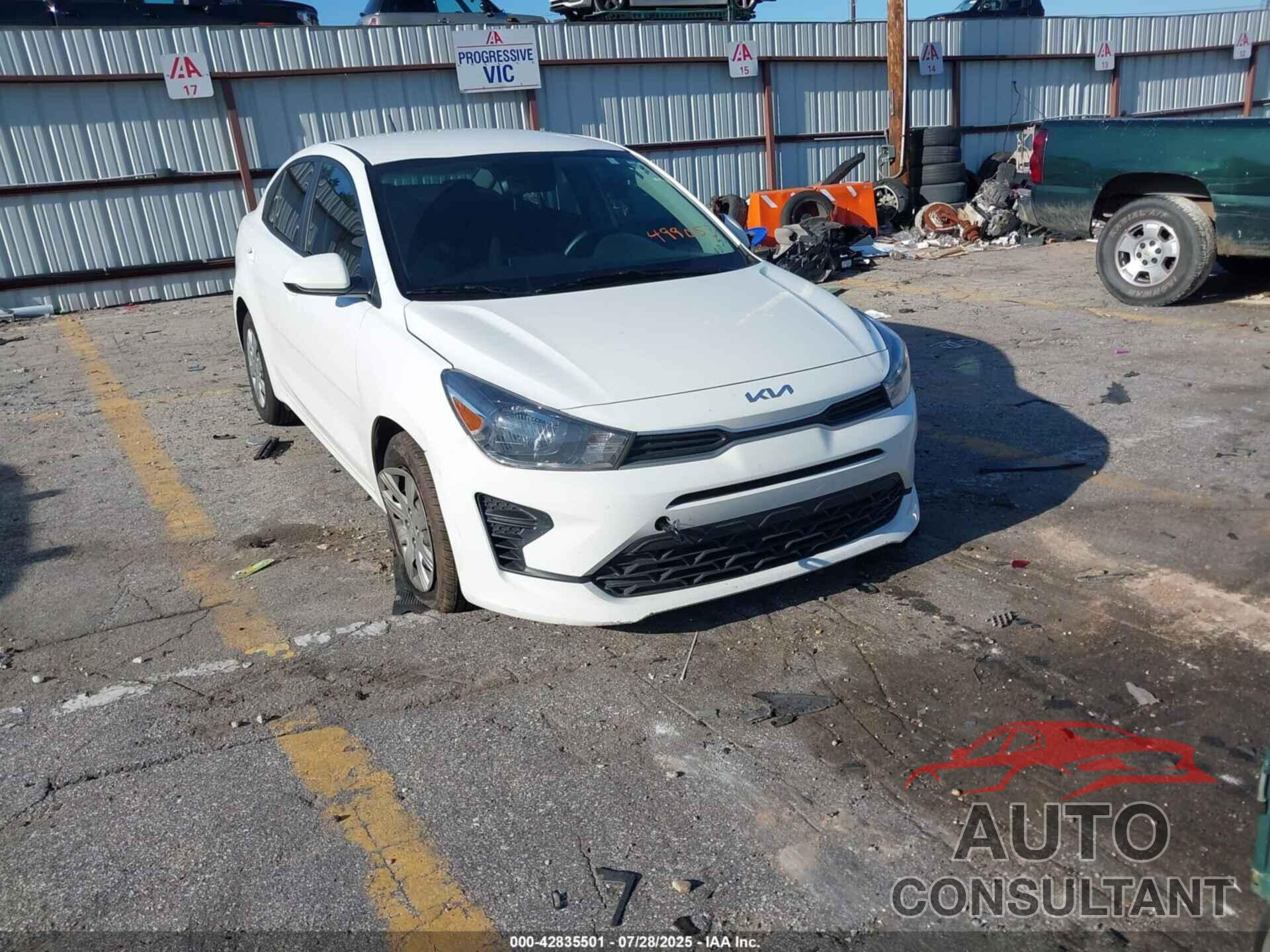 KIA RIO 2022 - 3KPA24AD6NE499053