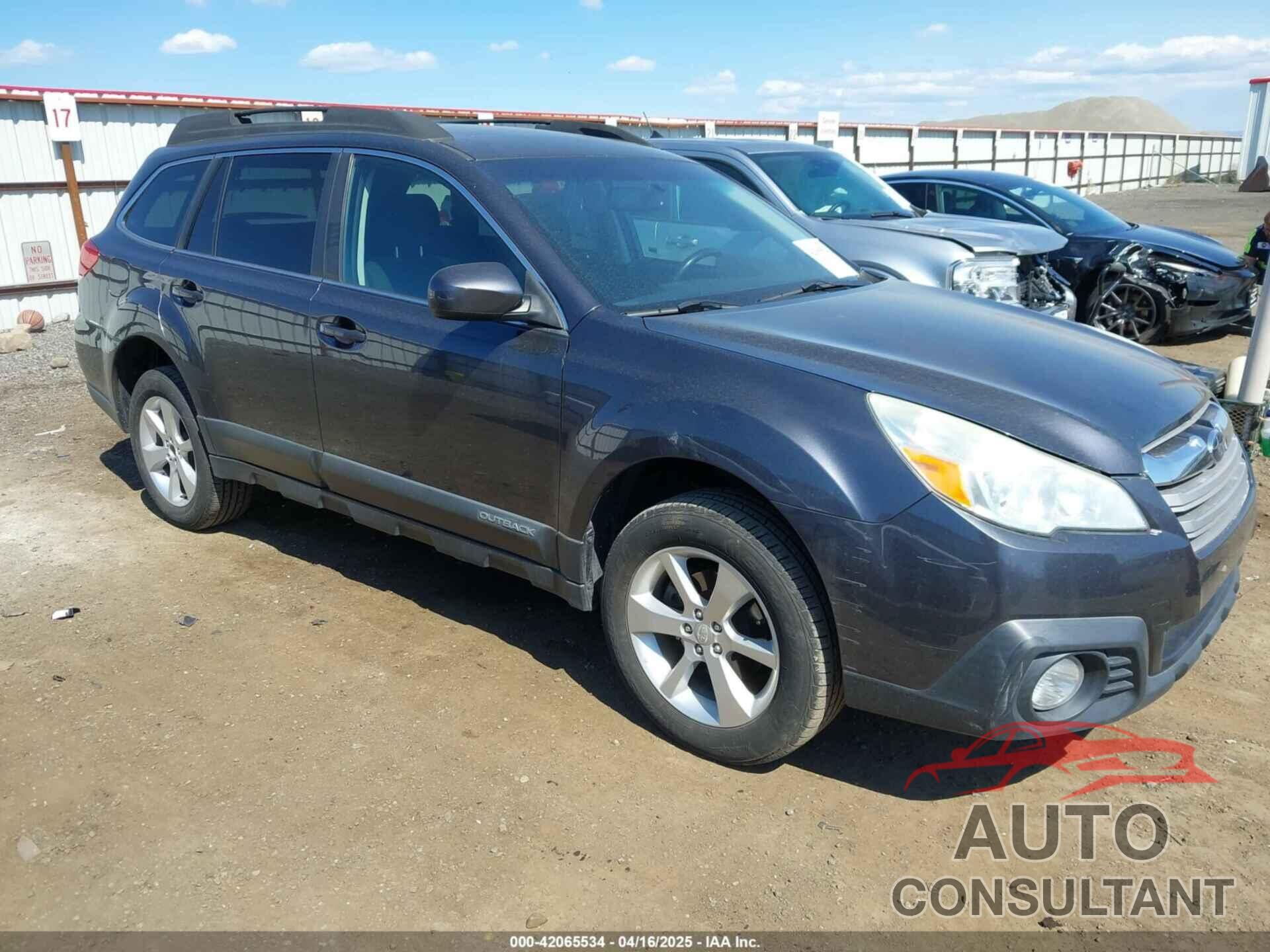 SUBARU OUTBACK 2013 - 4S4BRBGC0D3272509