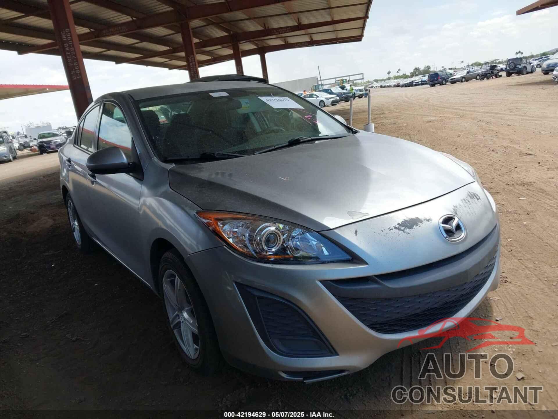 MAZDA MAZDA3 2011 - JM1BL1UG6B1394792