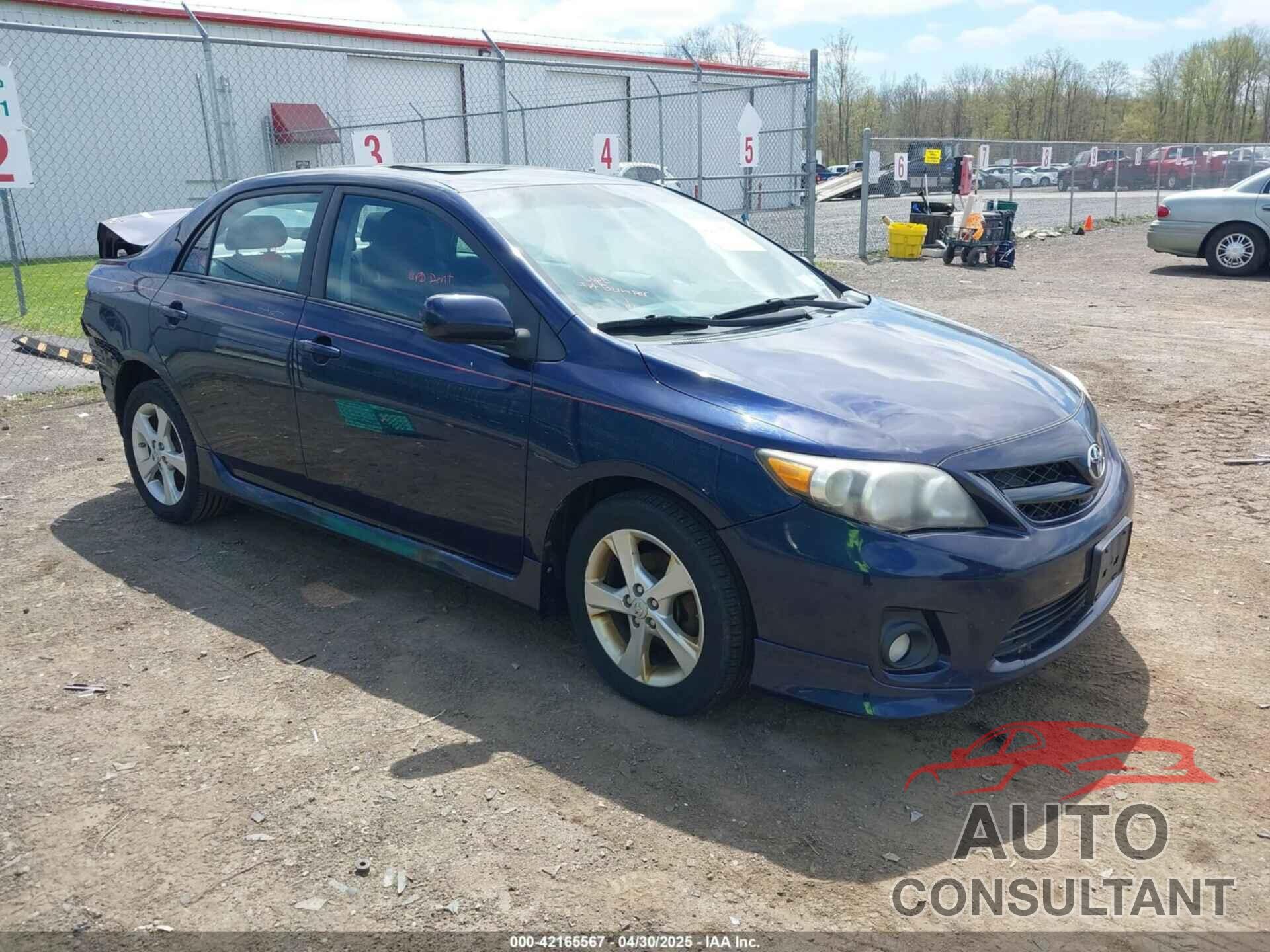 TOYOTA COROLLA 2011 - 2T1BU4EE1BC563429