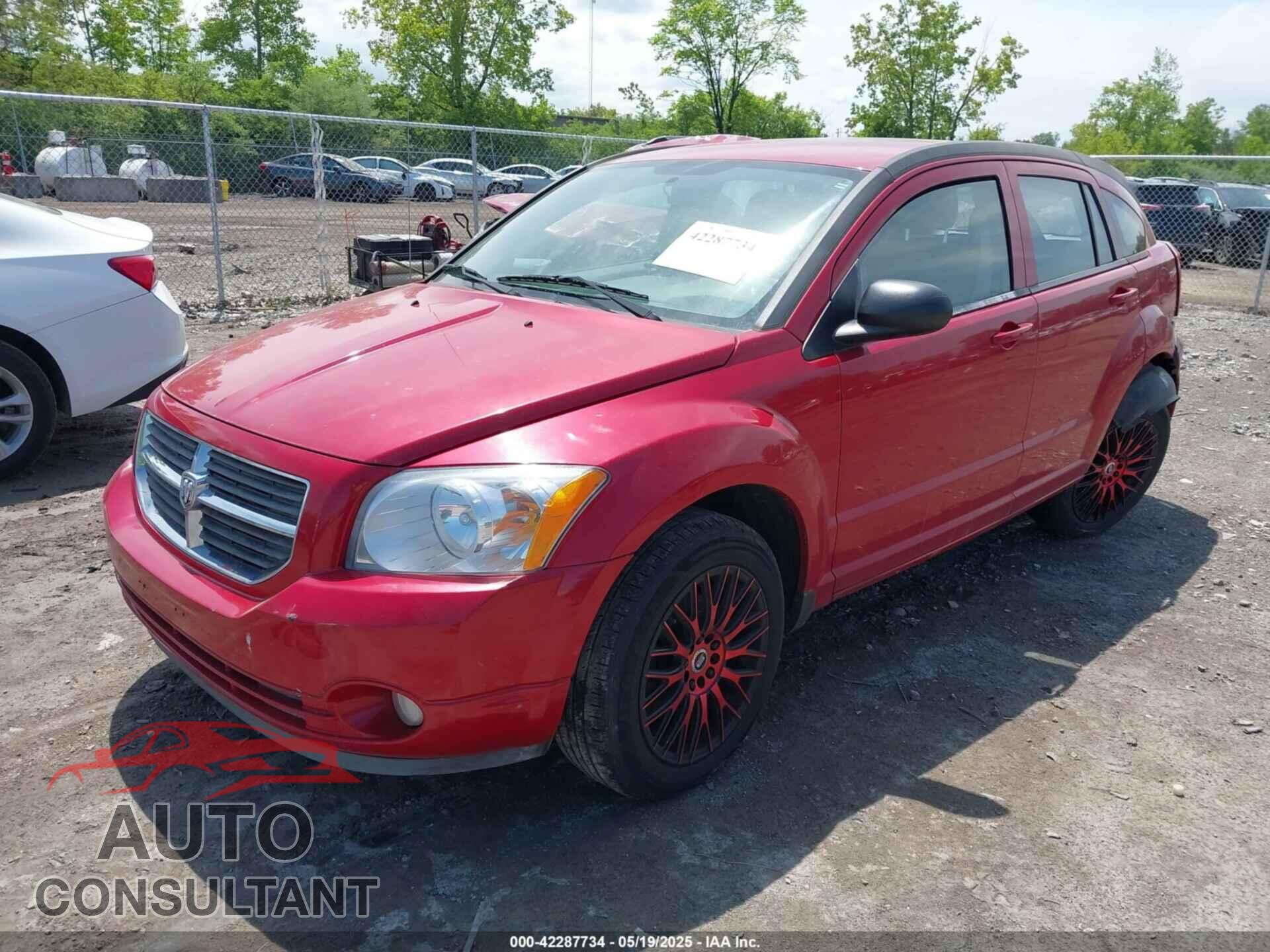 DODGE CALIBER 2012 - 1C3CDWDA9CD536924