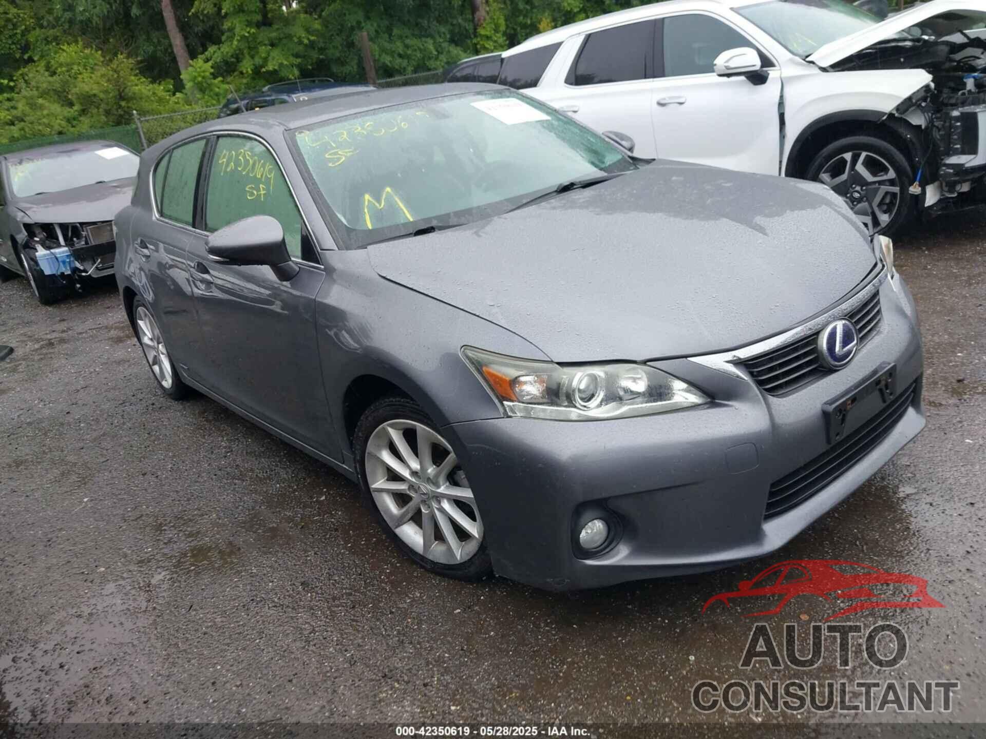 LEXUS CT 200H 2013 - JTHKD5BH3D2164638