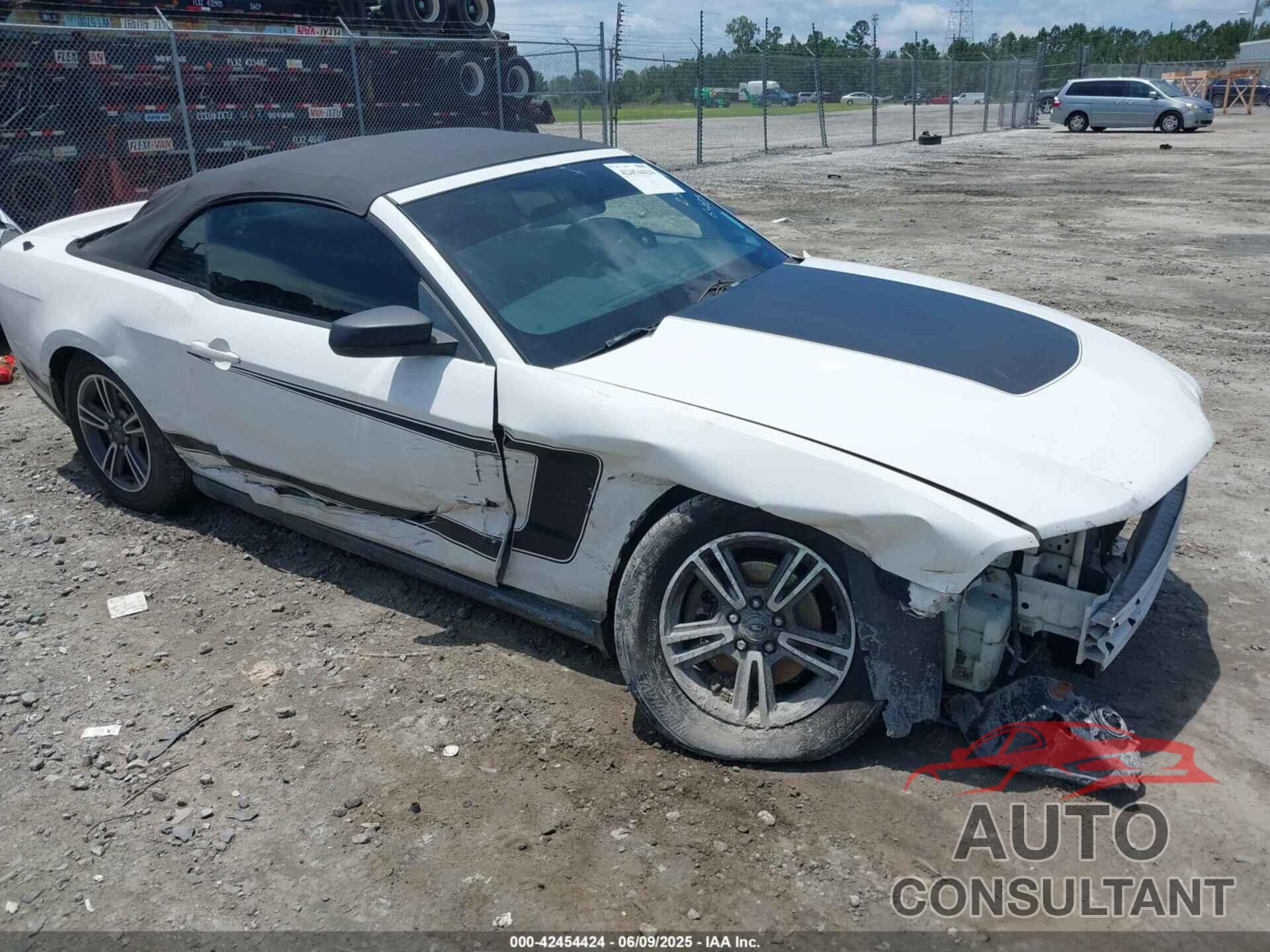 FORD MUSTANG 2012 - 1ZVBP8EM6C5235229
